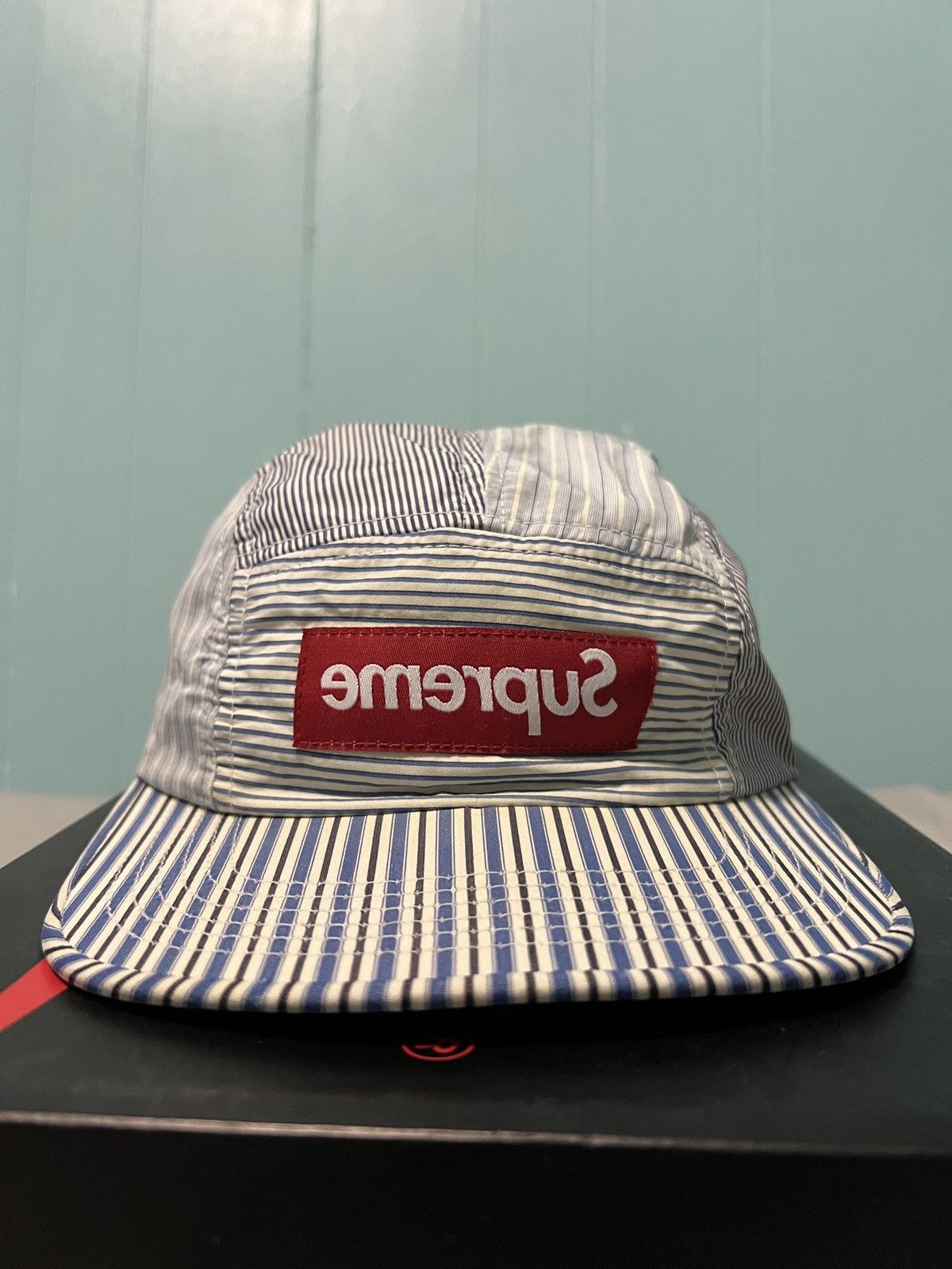 Supreme Comme des Garçons x Supreme Camp Cap (2012) | Grailed