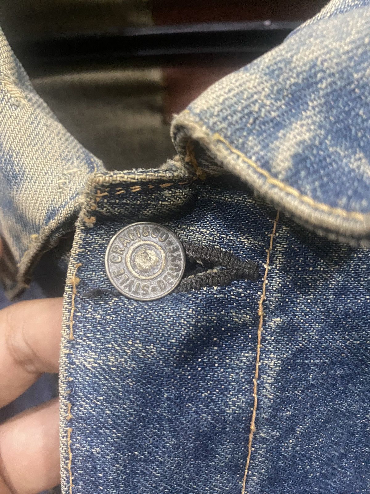 Evisu Vintage Evisu Yamane Diacock Trucker Denim Jacket Size US M / EU 48-50 / 2 - 5 Thumbnail