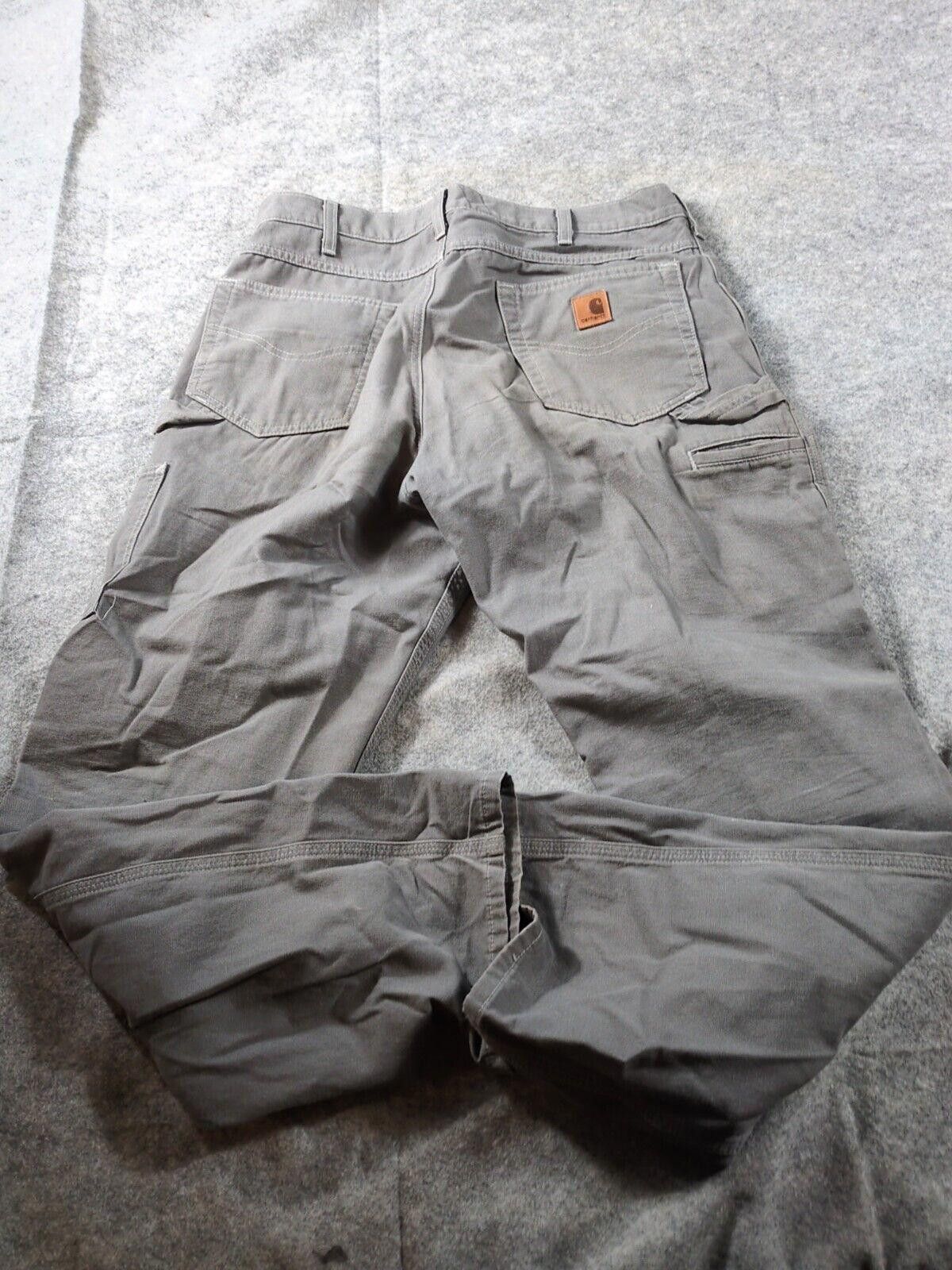 Carhartt Carhartt Carpenter Pants Men 34x32 Loose Fit Gray Canvas Size US 34 / EU 50 - 7 Thumbnail