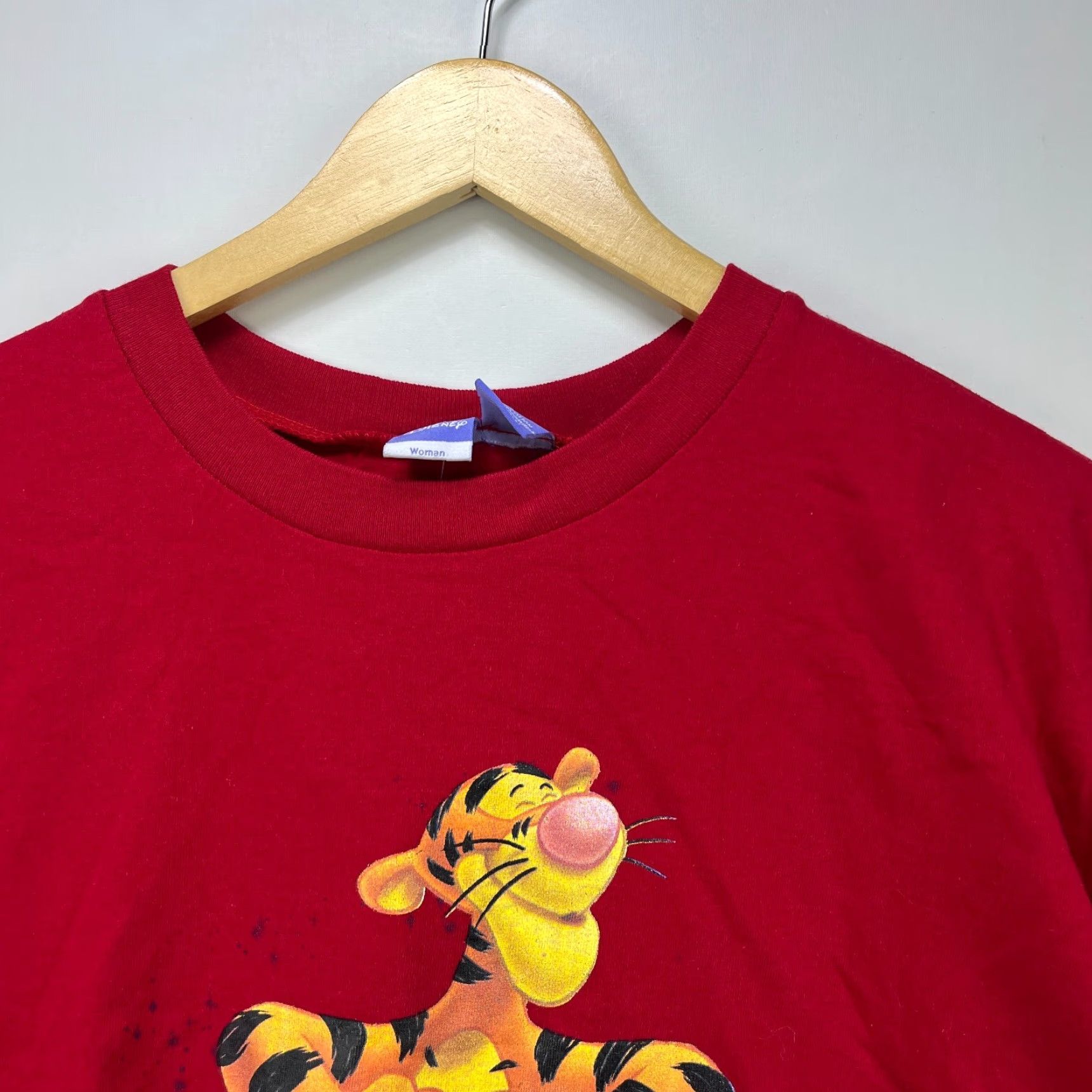 Disney VINTAGE Y2K Winnie the Pooh Tigger Eeyore T-Shirt Womens 2XL Double Sided Size XXL / US 16-18 / IT 52-54 - 5 Thumbnail