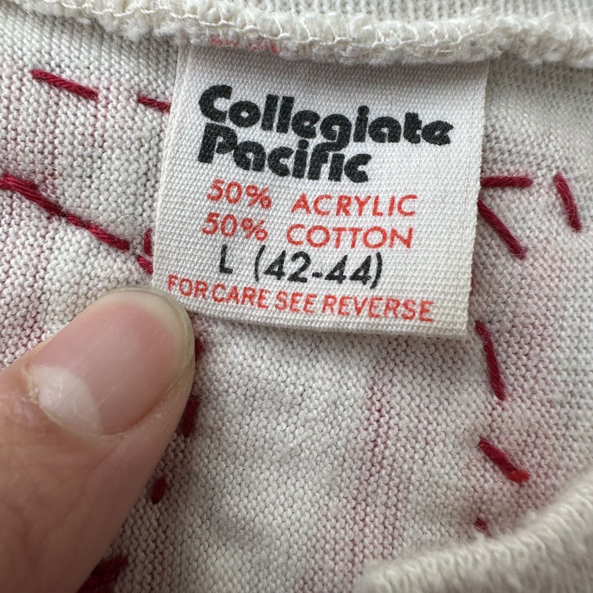 Vintage Number 1 American College Football Jersey hippie patch tee Size US L / EU 52-54 / 3 - 8 Thumbnail