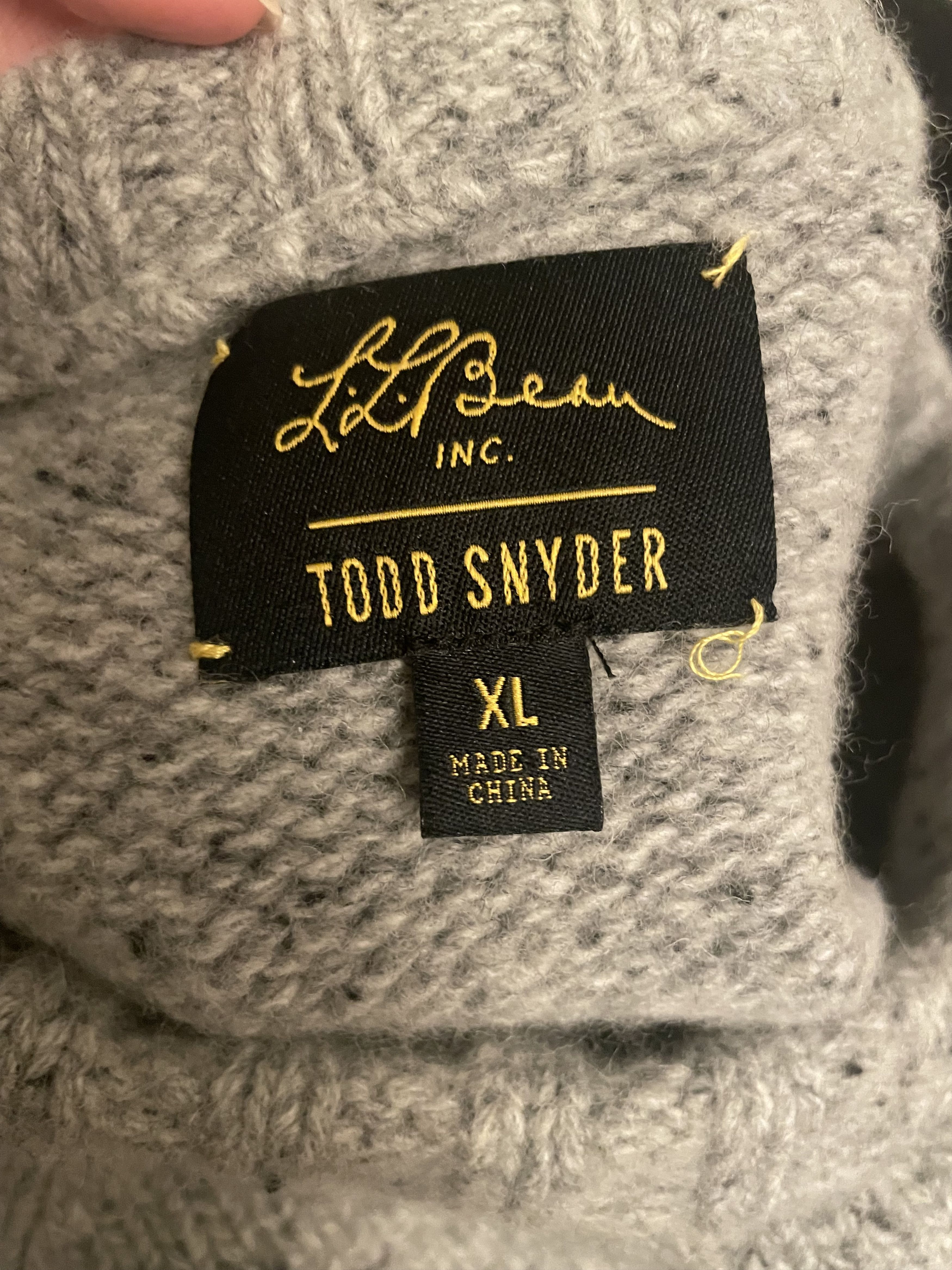 L.L. Bean × Todd Snyder L.L. Bean x Todd Snyder Teddy Bear Sweater Size US XL / EU 56 / 4 - 2 Thumbnail