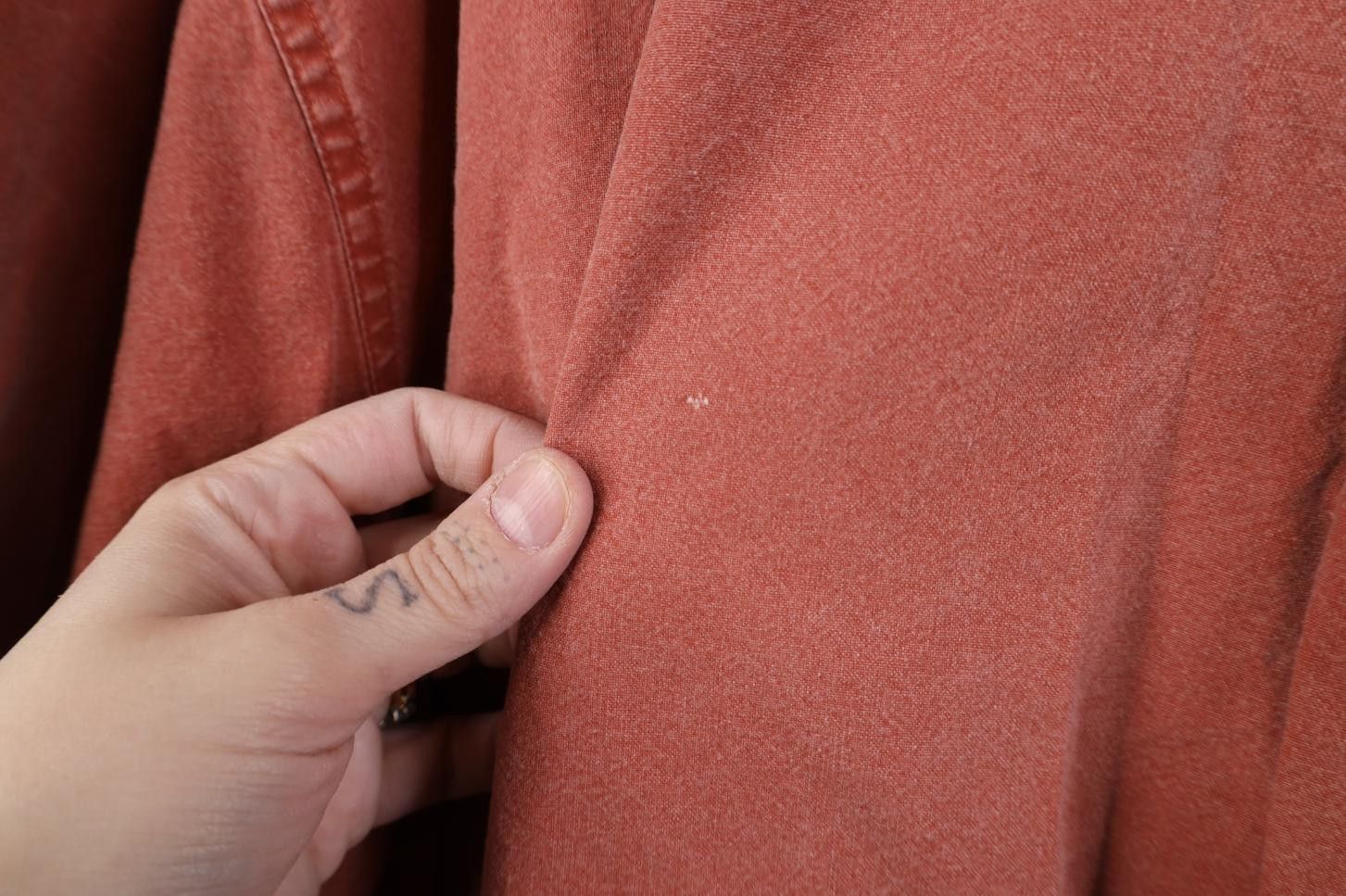 L.L. Bean Vintage 90s Y2K LL Bean Canvas Collared Button Shirt Red Size US XXL / EU 58 / 5 - 10 Thumbnail