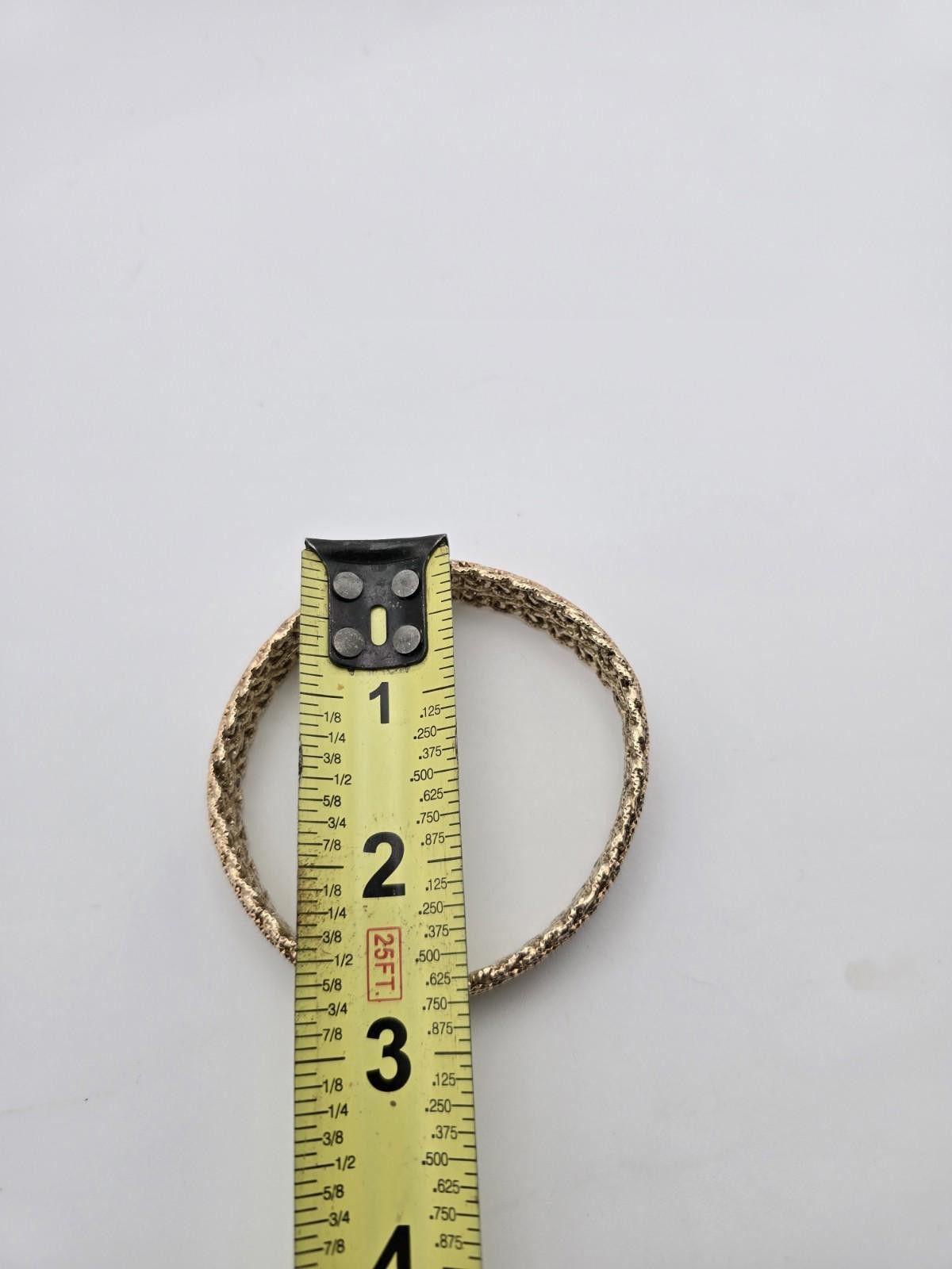 The Unbranded Brand Sterling Silver Braided Bangle Marked 925 Turkey Size ONE SIZE - 2 Thumbnail