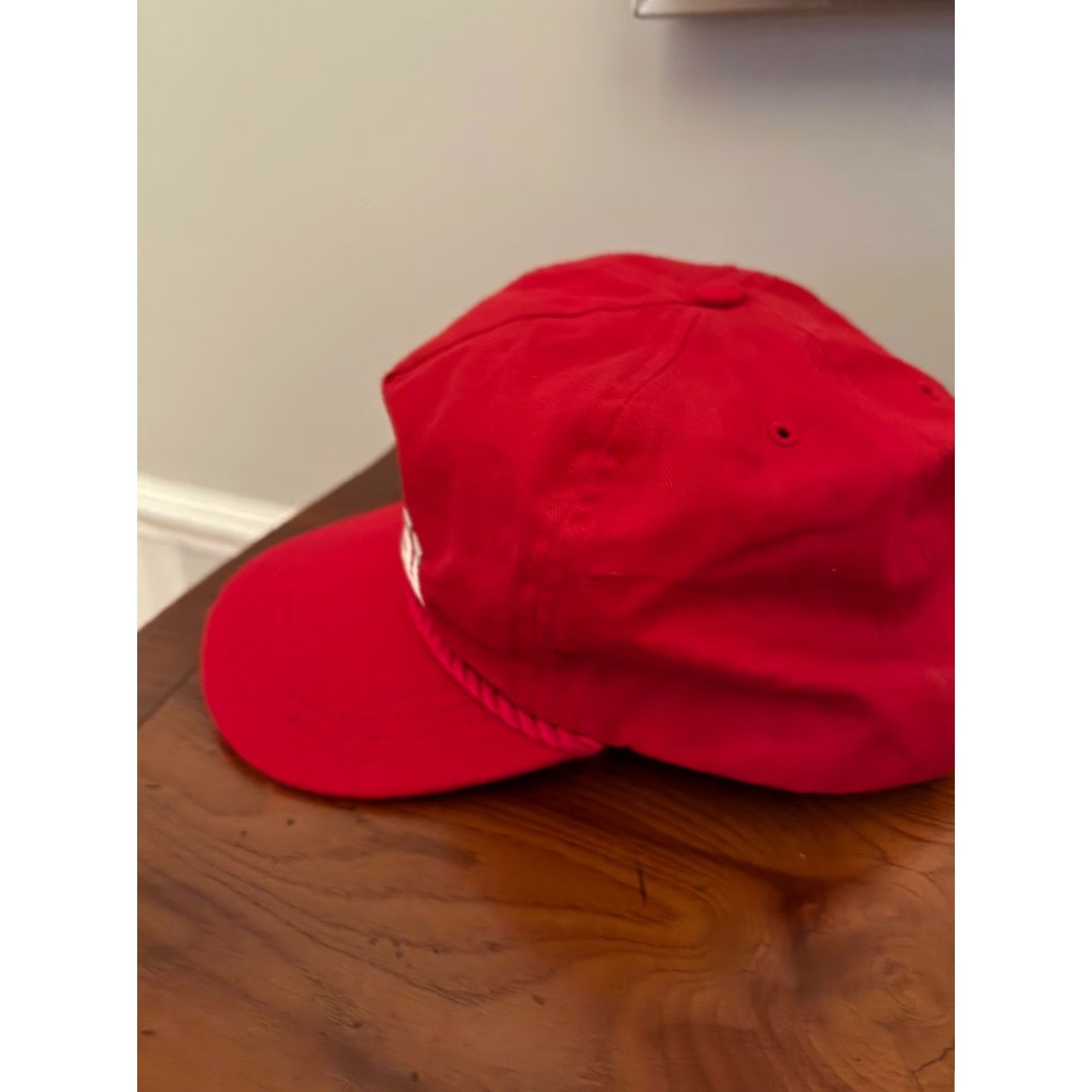 Vintage VINTAGE Wabash College Little Giants 1832 Adjustable Red SnapBack Trucker Hat Size ONE SIZE - 2 Thumbnail