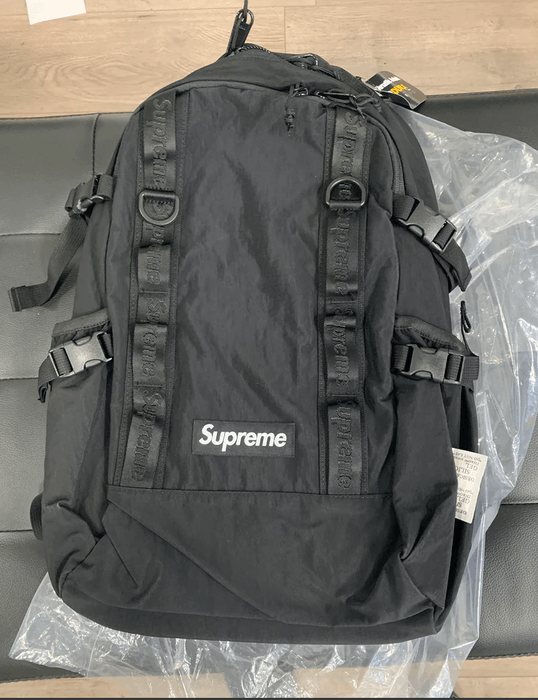Supreme FW20 Supreme backpack (BLACK) Grailed