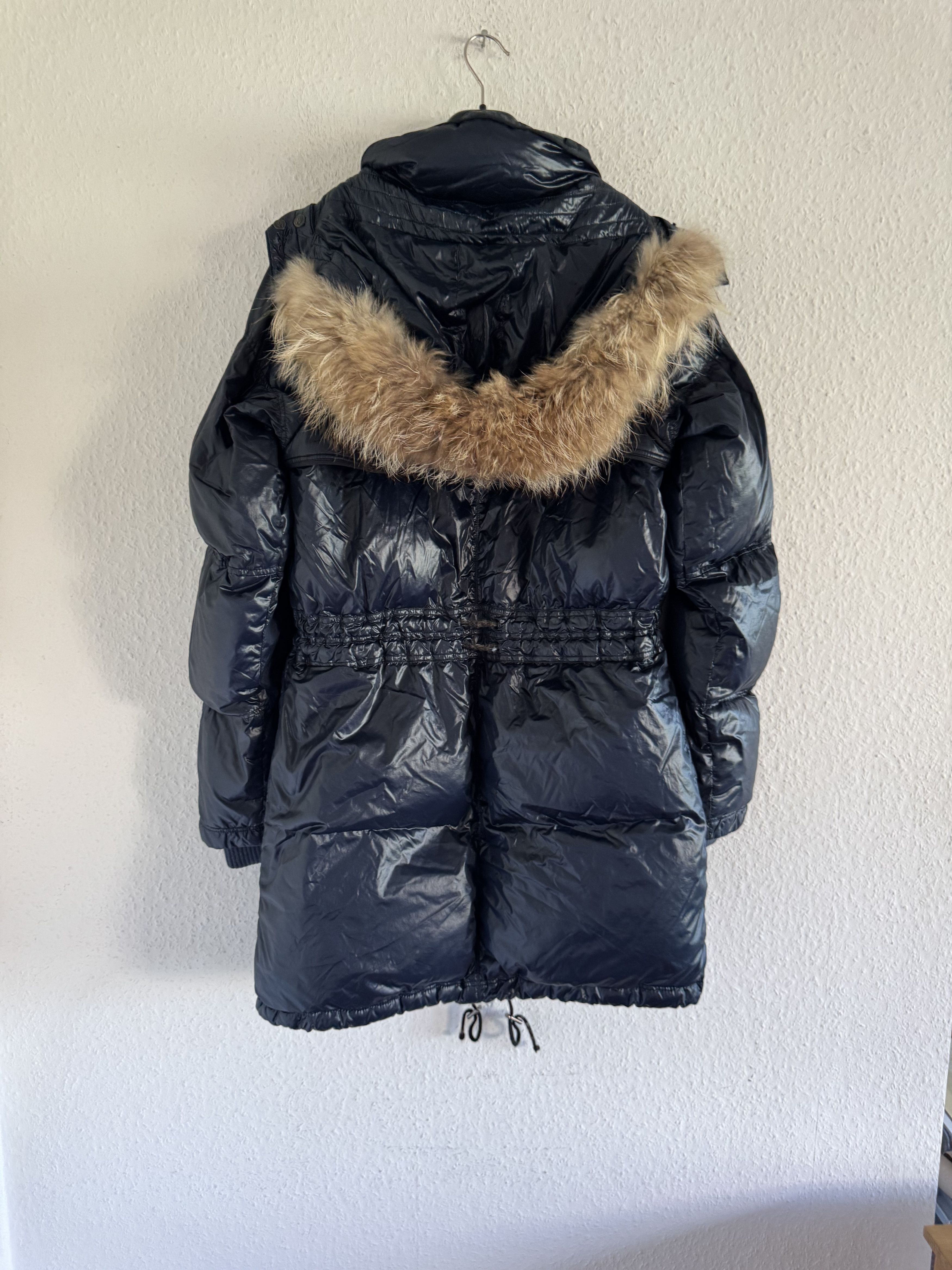 Just Cavalli Glossy Down Fur Trim Puffer Coat Size US M / EU 48-50 / 2 - 4 Thumbnail