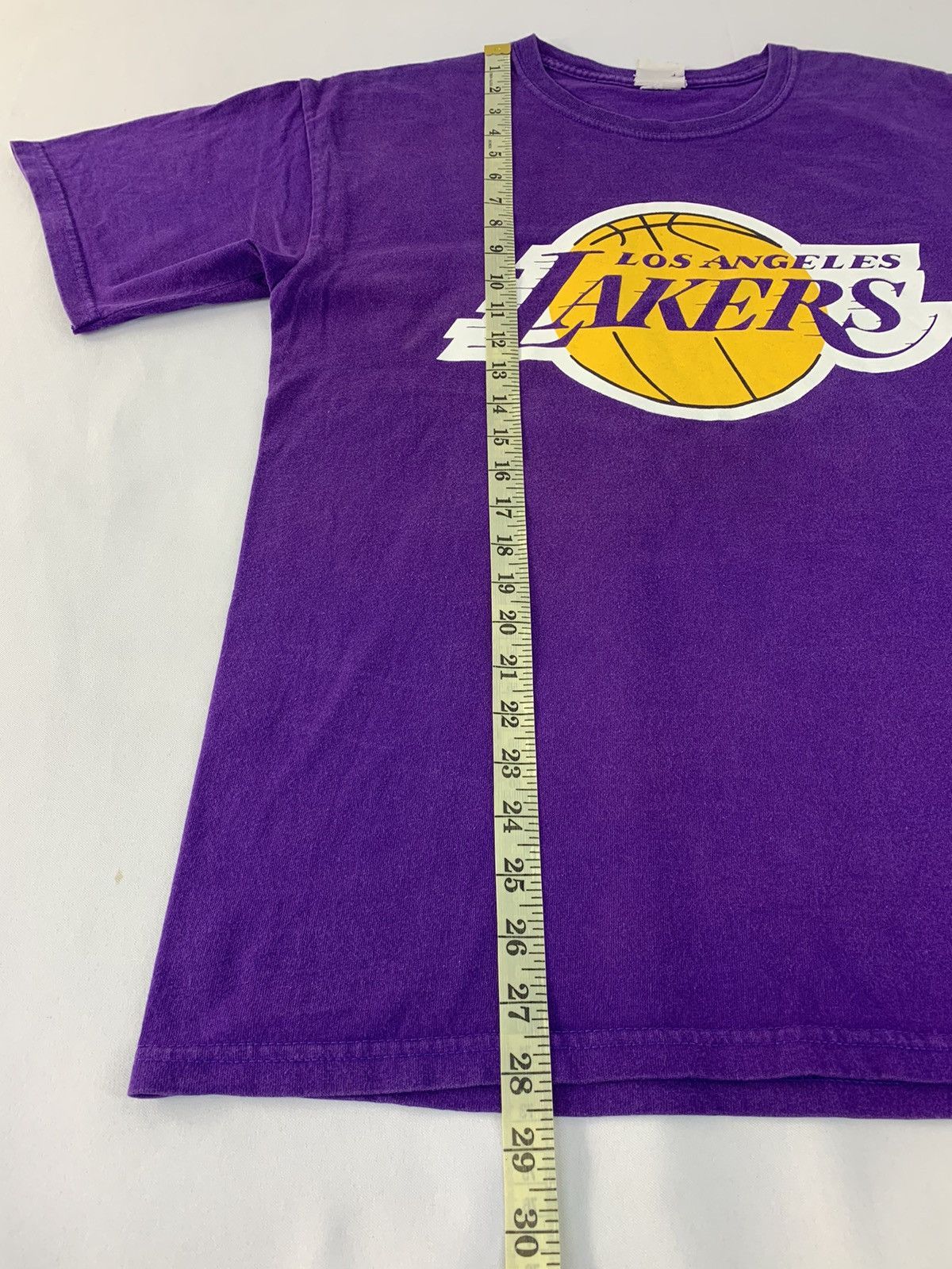NBA Vintage Kobe Bryant 24 Los Angeles Lakers Big Logo Tee Size US L / EU 52-54 / 3 - 8 Thumbnail