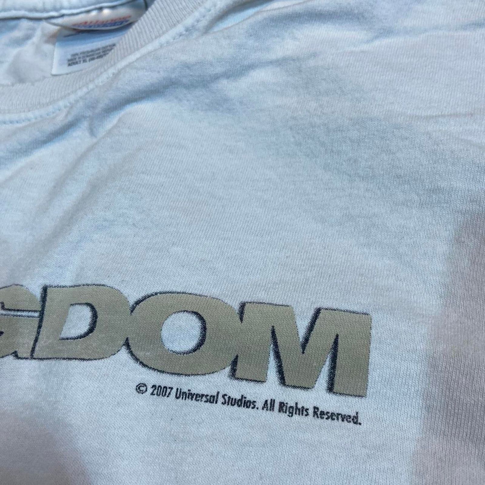 Hanes 2000s 2007 movie promo shirt Size US XL / EU 56 / 4 - 2 Thumbnail