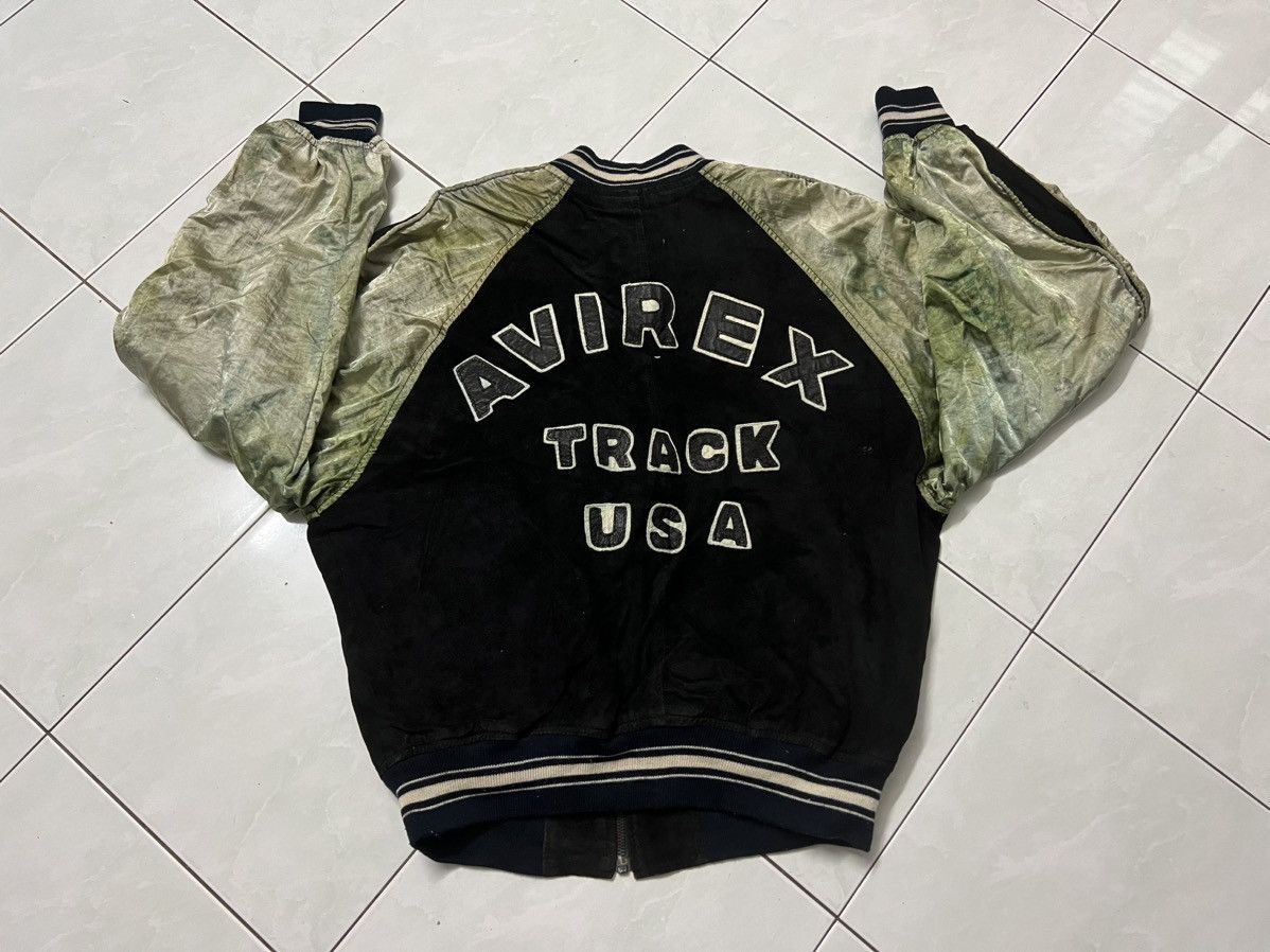 Avirex RARE‼️ Avirex Track Usa Bombers Jackets Size US L / EU 52-54 / 3 - 2 Thumbnail