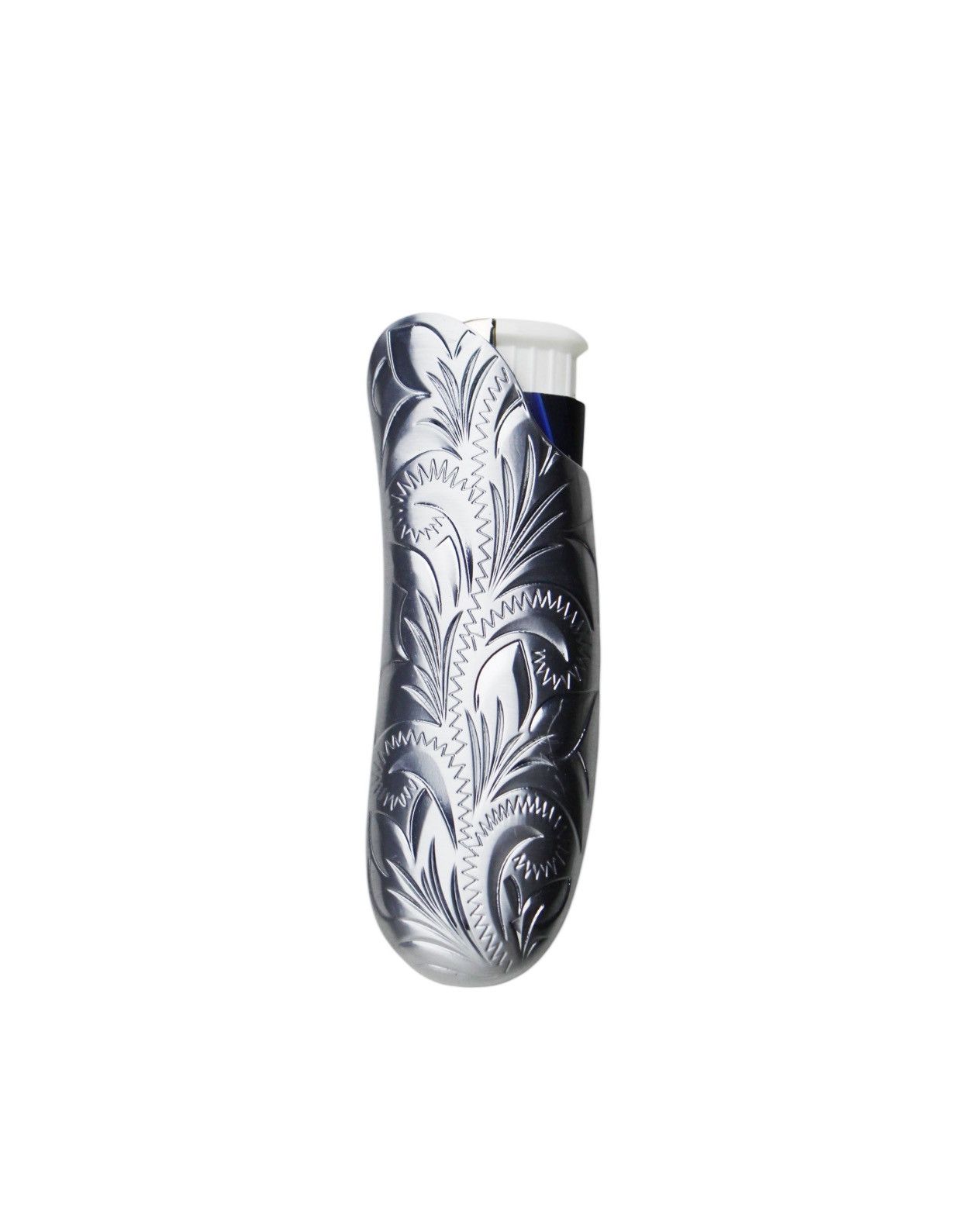 Vintage 2000S JAPANESE MADE ENGRAVED SILVER-TONE CASE TORCH LIGHTER Size ONE SIZE - 1 Thumbnail
