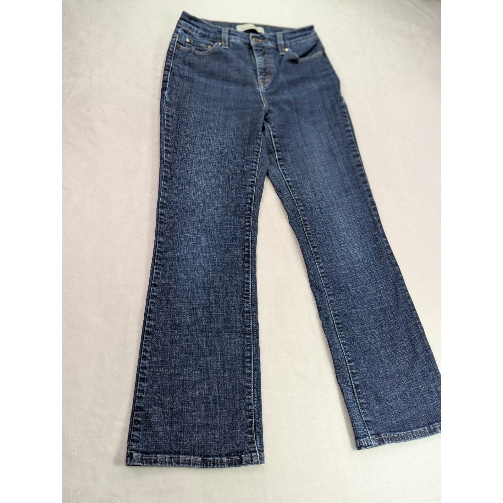 Levi's 512 Bootcut Jeans Sz 6 S/C (Short/Curvy) Perfectly Slimming Size 28" / US 6 / IT 42 - 2 Thumbnail