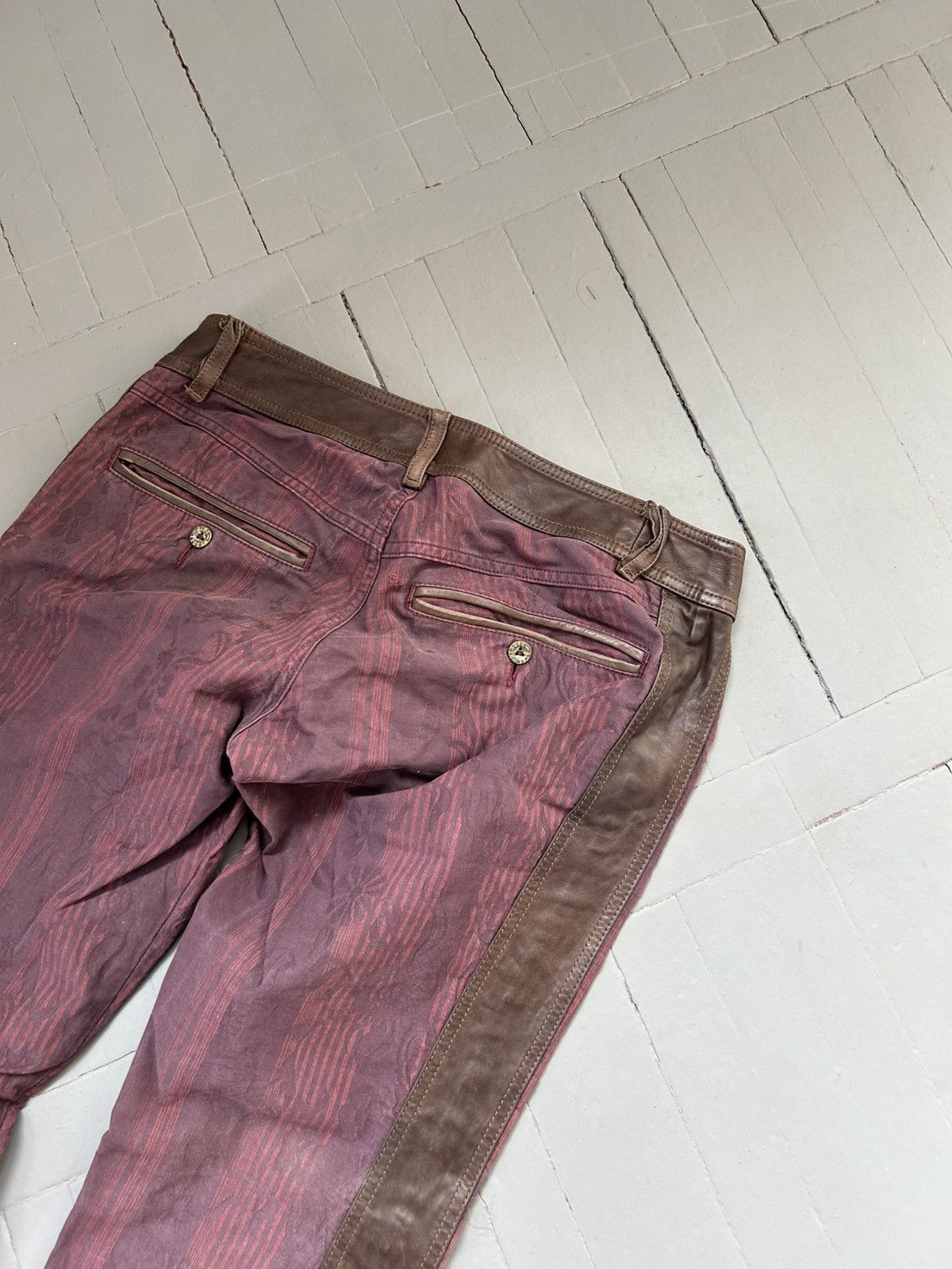Diesel Diesel pants leather vintage Size 28" / US 6 / IT 42 - 7 Thumbnail