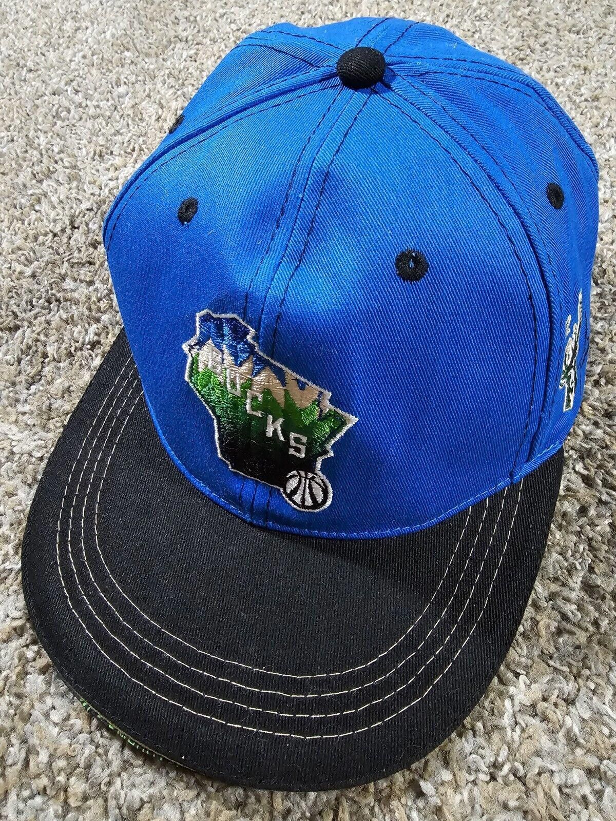 Designer Milwaukee Bucks Basketball NBA Holiday Edition Snapback Hat Size ONE SIZE - 1 Thumbnail