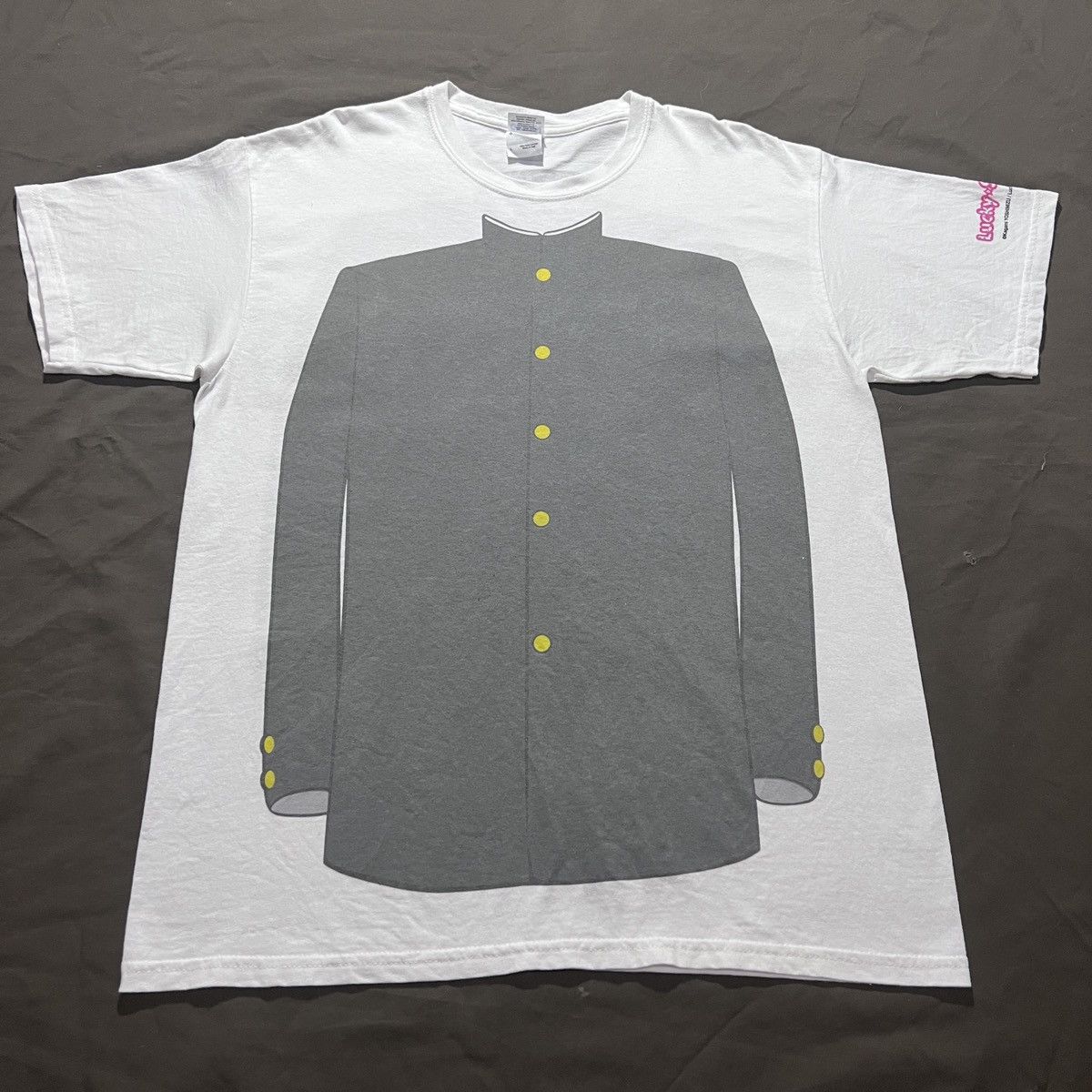 Anime Vintage Y2K Lucky Star Anime School Boy Uniform Tee L Size US L / EU 52-54 / 3 - 1 Thumbnail