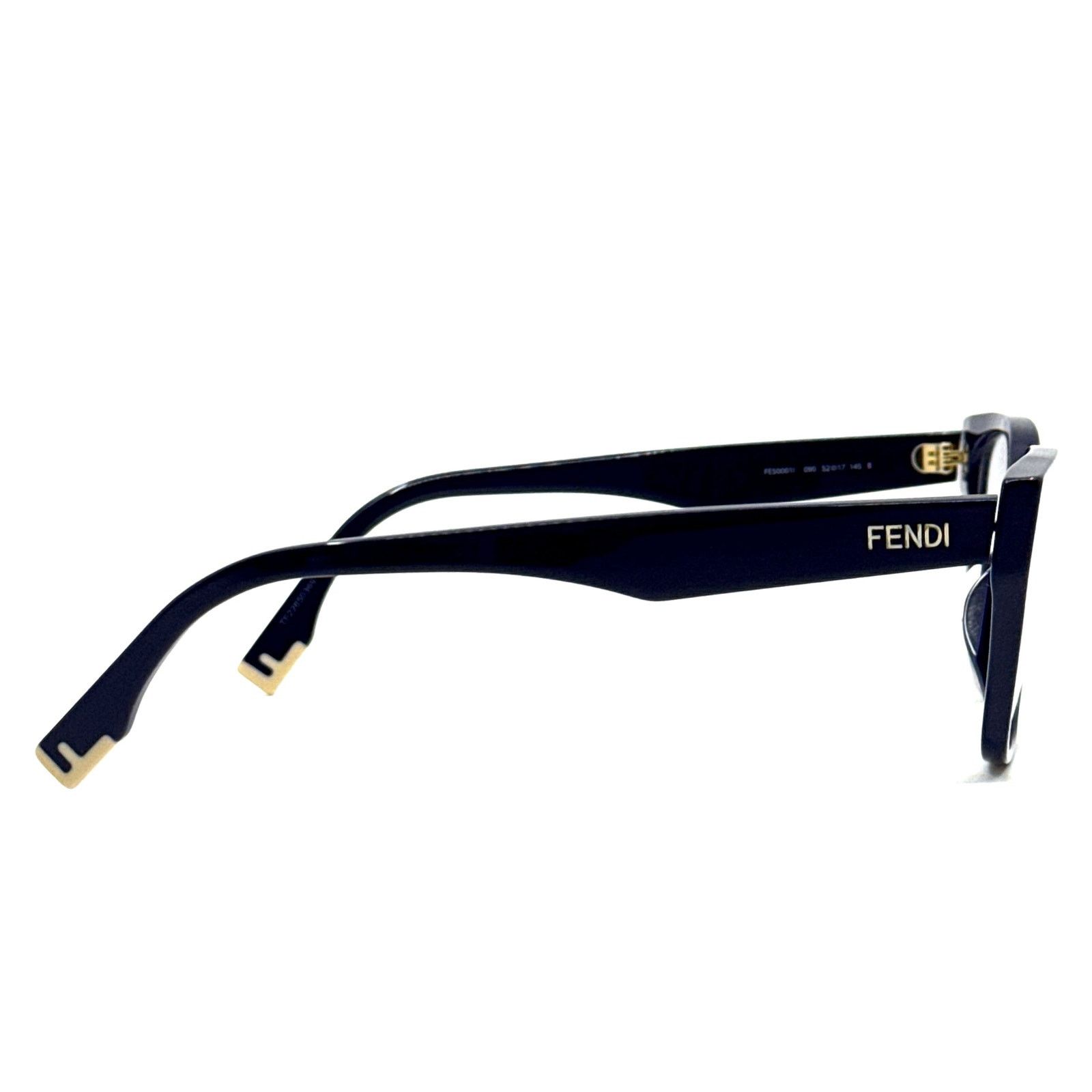 Fendi New, FENDI Eyeglasses FE50001I 090 Authentic Size ONE SIZE - 10 Thumbnail