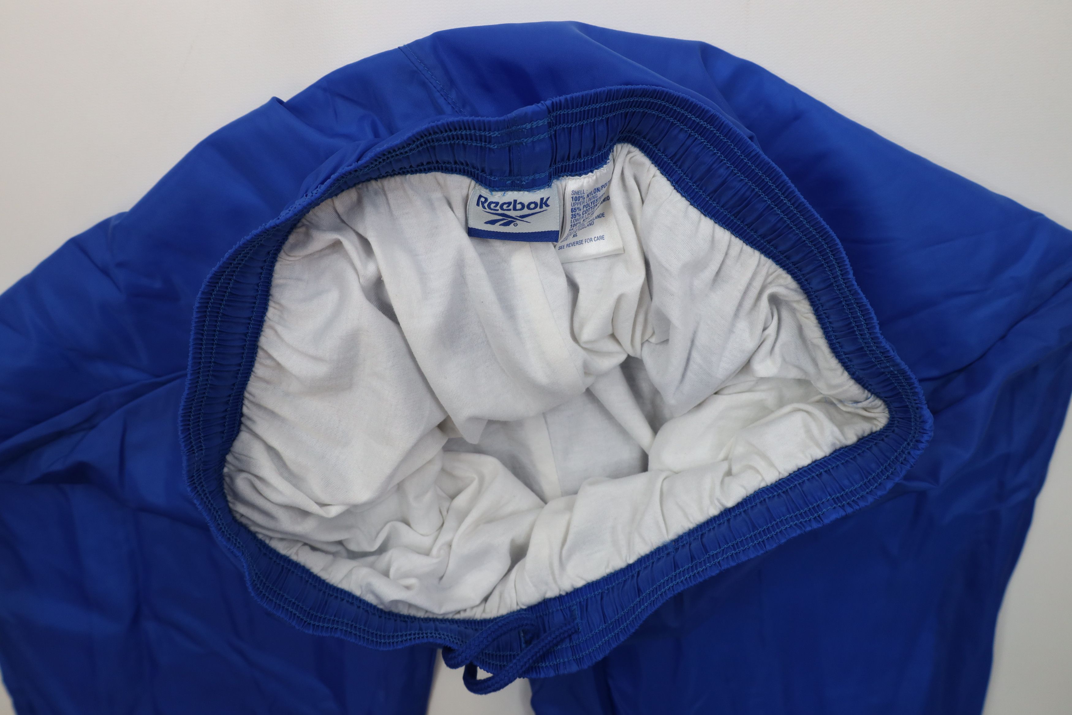 Reebok Vintage 90s Reebok Logo Lined Windbreaker Joggers Pants Blue Size US 38 / EU 54 - 9 Thumbnail
