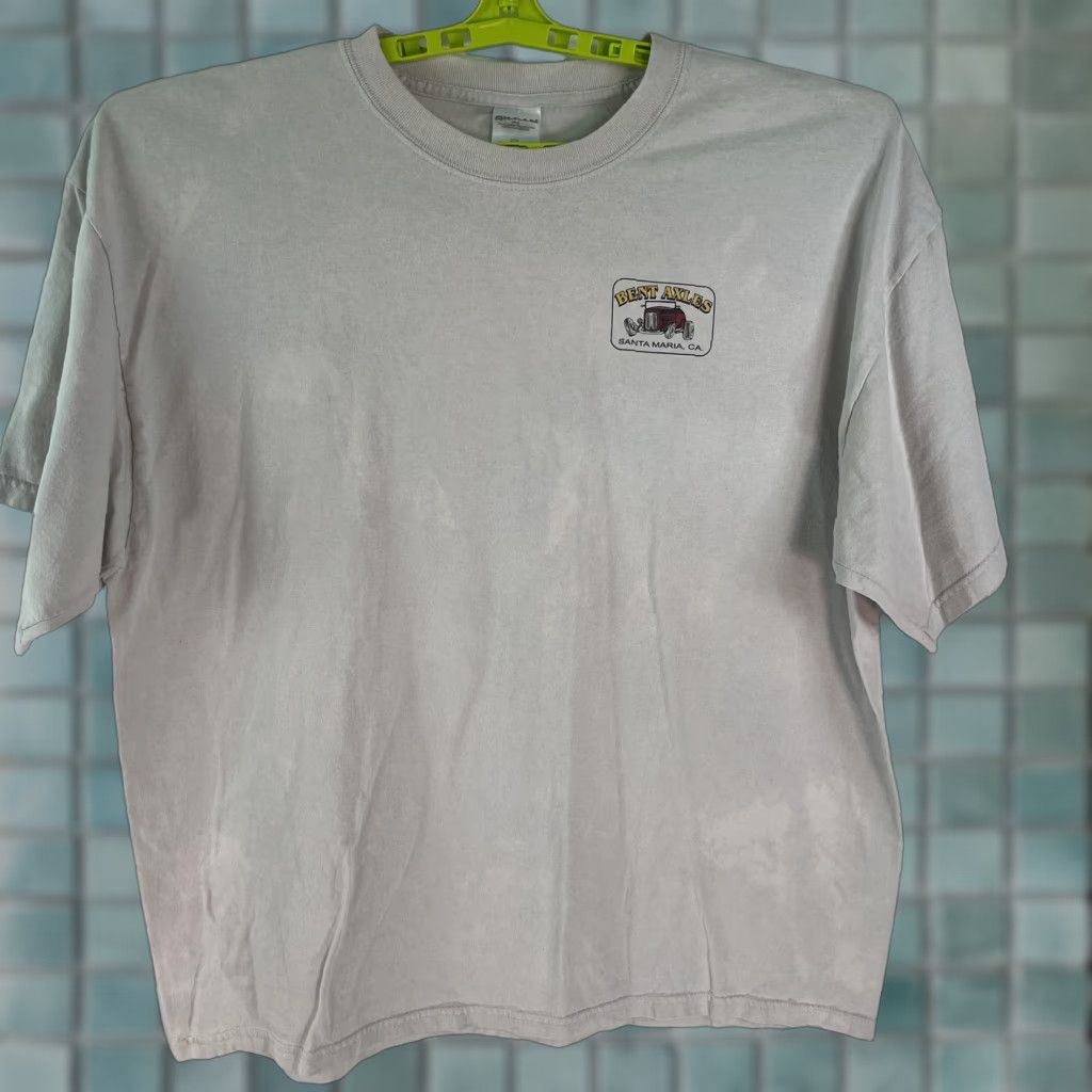 Gildan Bent Axles 26th Annual 2006 Cruise & Barbeque Santa Maria Gray Mens T Shirt 2XL Size US XXL / EU 58 / 5 - 1 Thumbnail