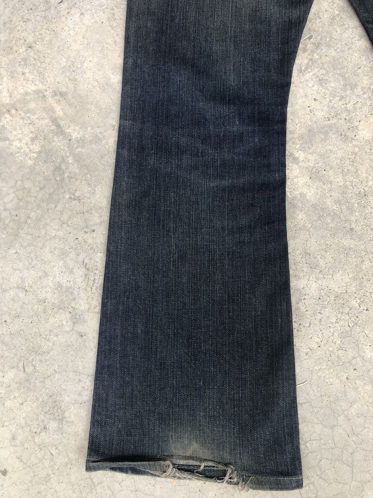 If Six Was Nine Taverniti Flared Jeans Mudwash Distressed Jeans Size US 33 - 11 Thumbnail