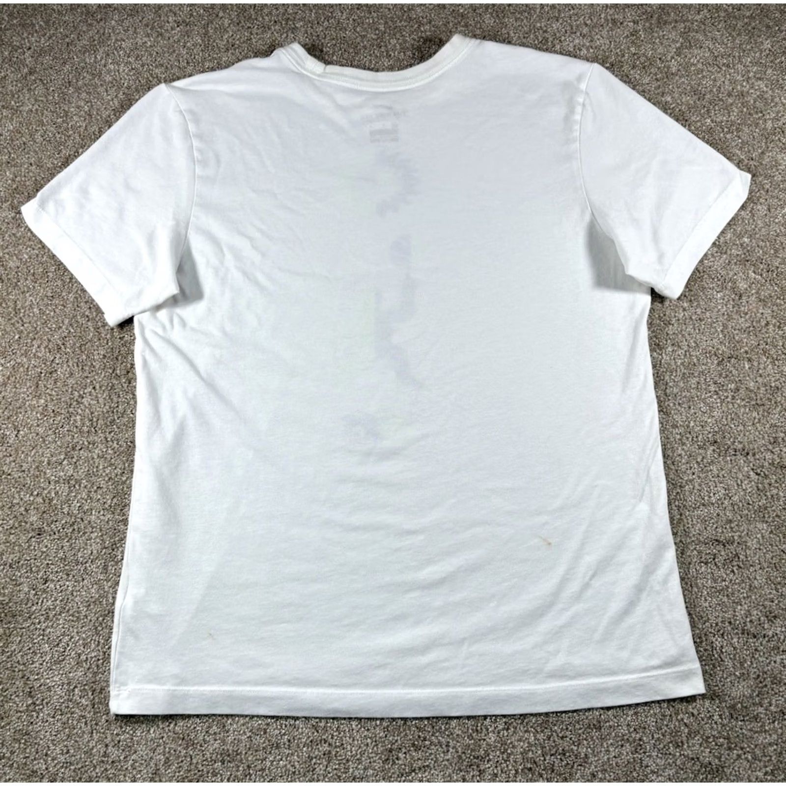 Nike Nike Dri-Fit Basketball Tee - Mens Medium - White - Graphic Size US M / EU 48-50 / 2 - 4 Thumbnail