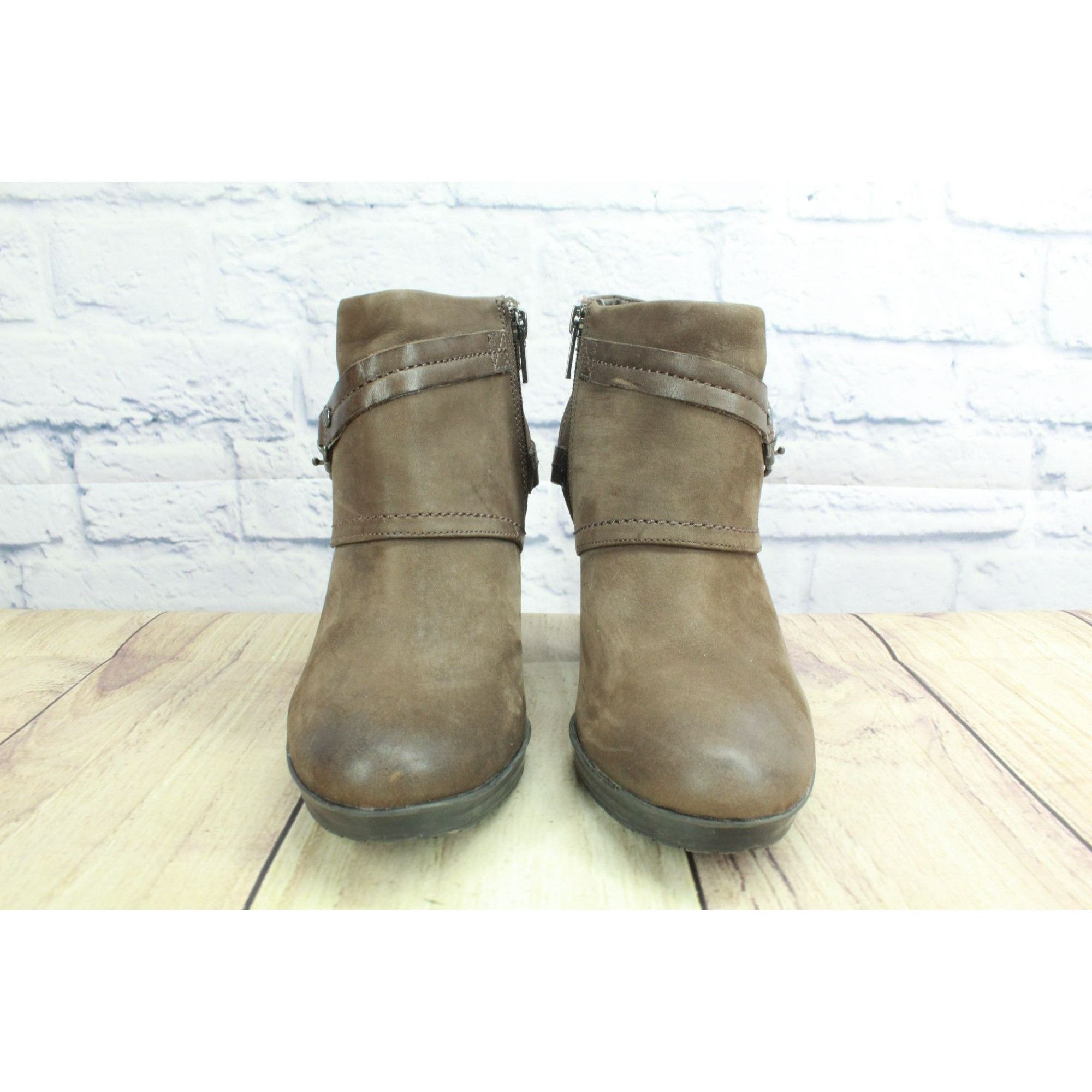 Clarks × Leather Clarks Indigo Lida Piper Women's Harness Boots Size US 9 / IT 39 - 4 Thumbnail