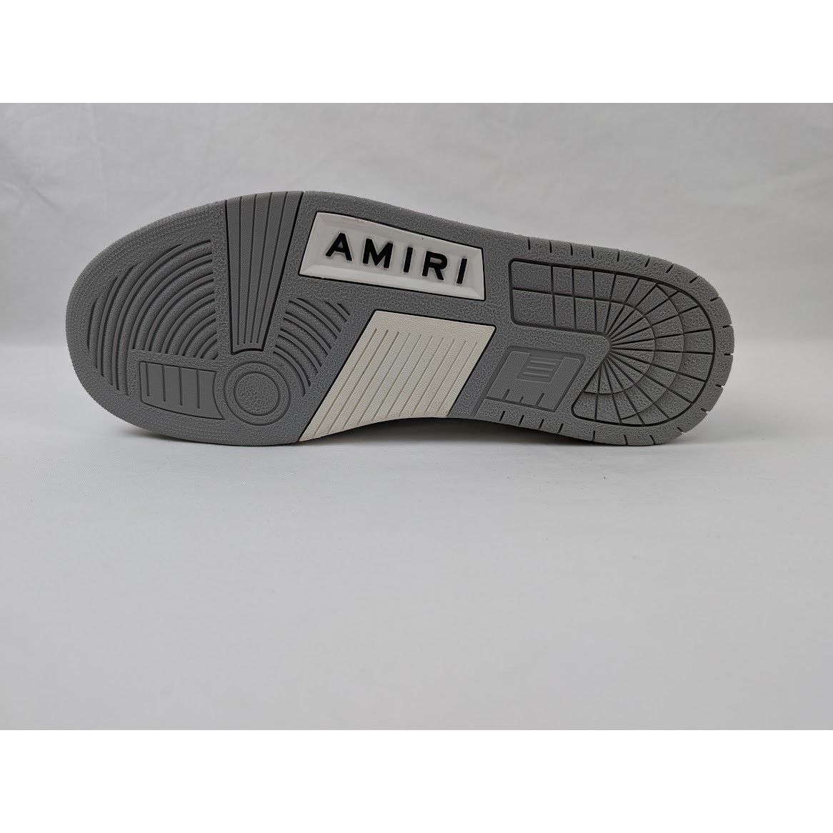 Amiri o1rshd1 Shimmer Skeleton Top Low Sneaker in Silver/White Size US 11 / EU 44 - 14 Thumbnail