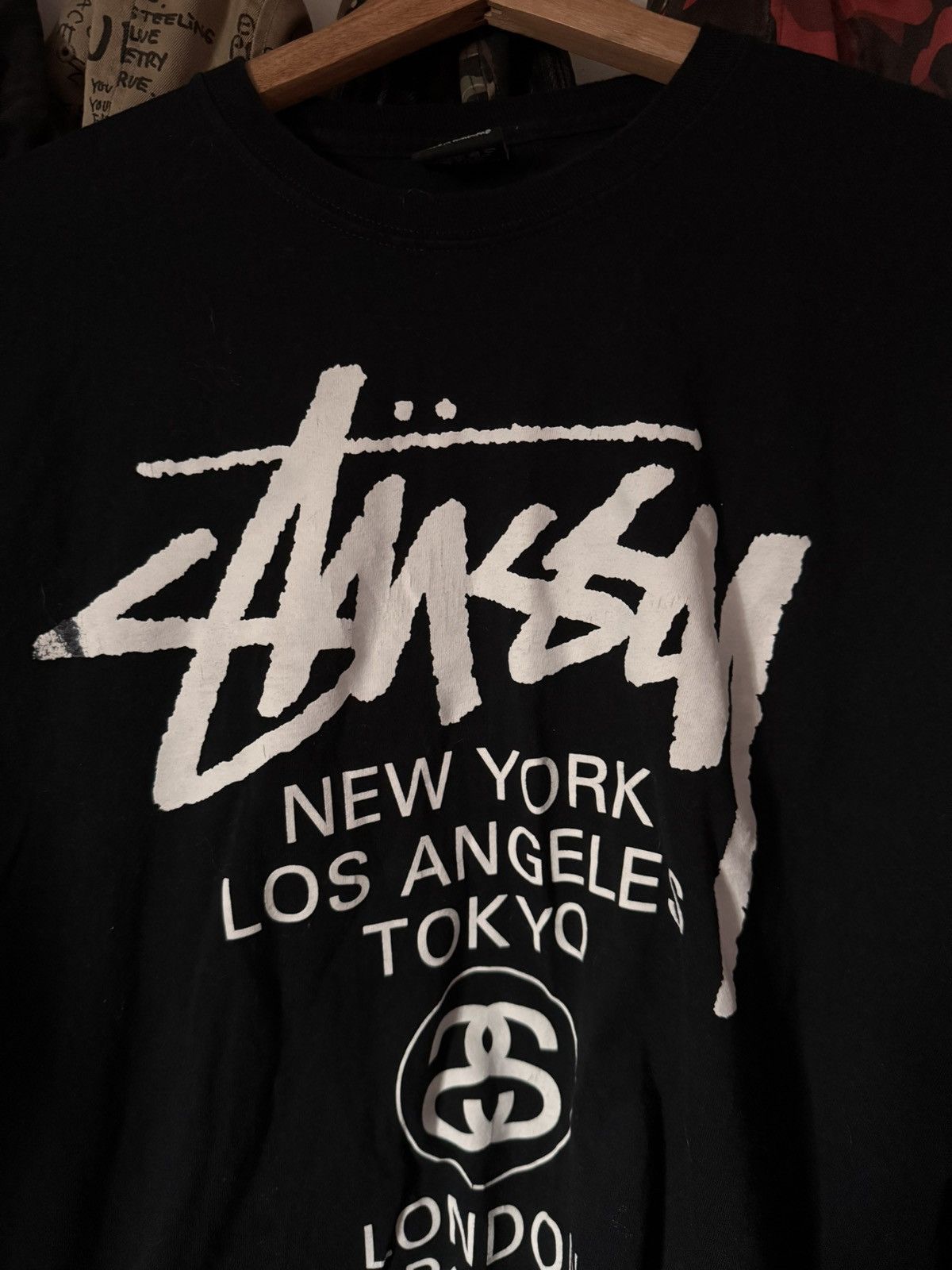Stussy Stussy World Tour L/S T-Shirt Size US L / EU 52-54 / 3 - 2 Thumbnail