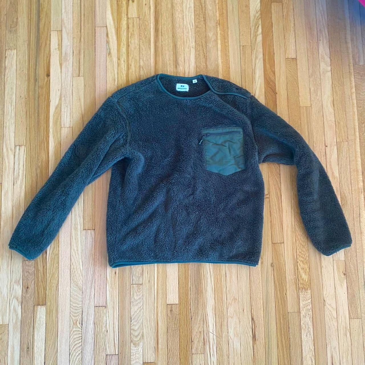 Engineered Garments × Uniqlo Uniqlo x Engineered Garments fleece sweater Olive Size US XS / EU 42 / 0 - 1 Thumbnail