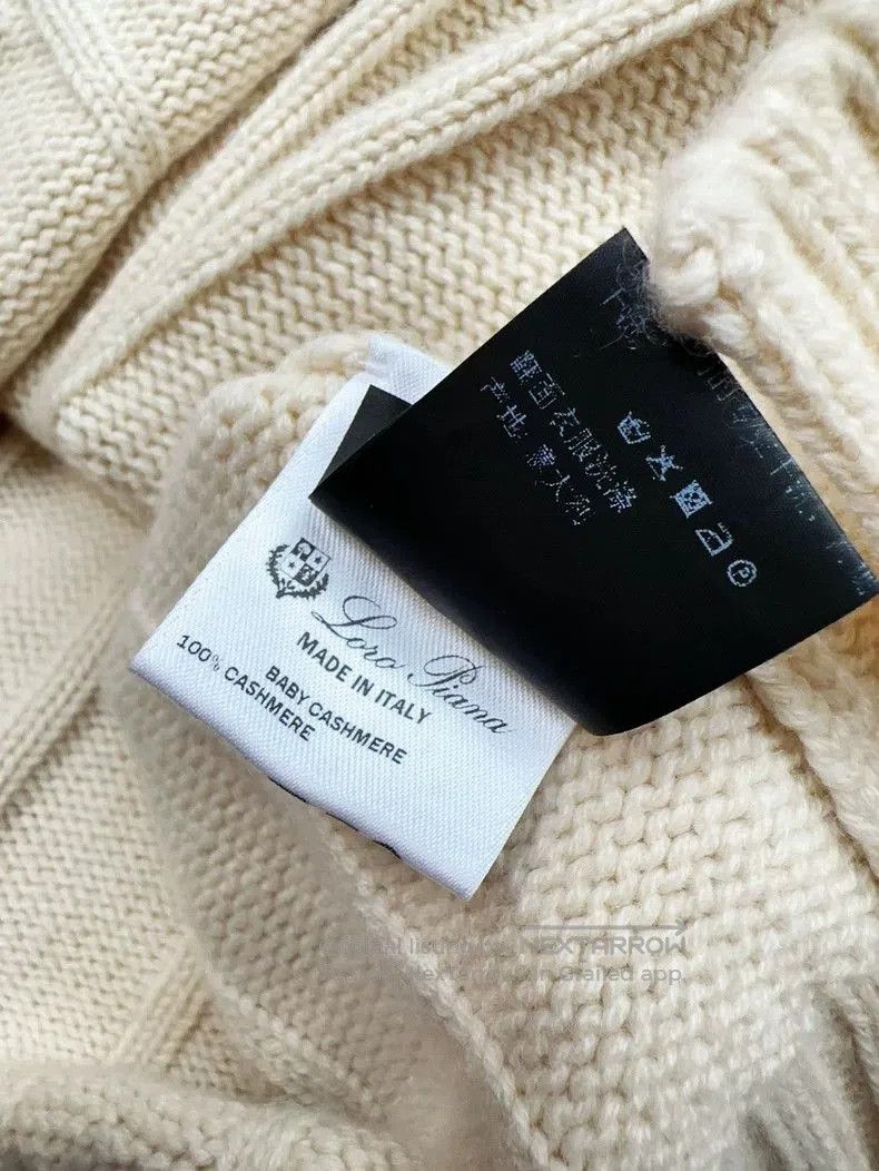 Loro Piana Loro Piana Baby Cashmere Ribbed Turtleneck Sweater. Size US M / EU 48-50 / 2 - 5 Thumbnail