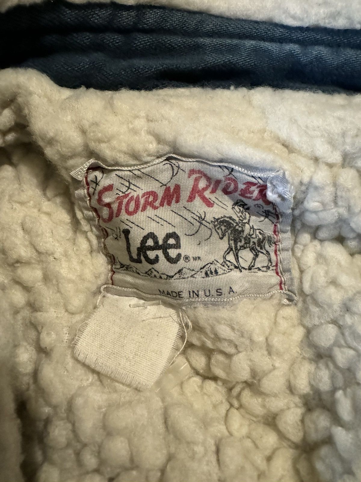 Vintage Vintage 1970s Lee Storm Rider Sherpa Jacket Size US S / EU 44-46 / 1 - 3 Thumbnail