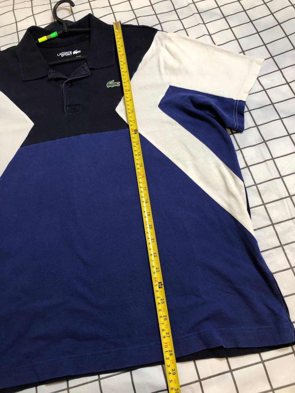 Lacoste Lacoste Ribbed Collar Short Sleeve Polo Shirt Size US XXL / EU 58 / 5 - 7 Thumbnail