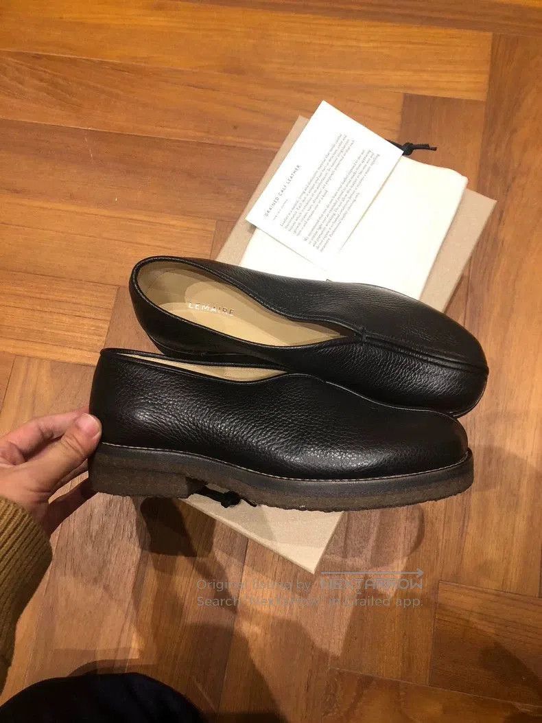 Lemaire Lemaire Classic Monk Shoes in Black. Size US 8 / EU 41 - 6 Thumbnail
