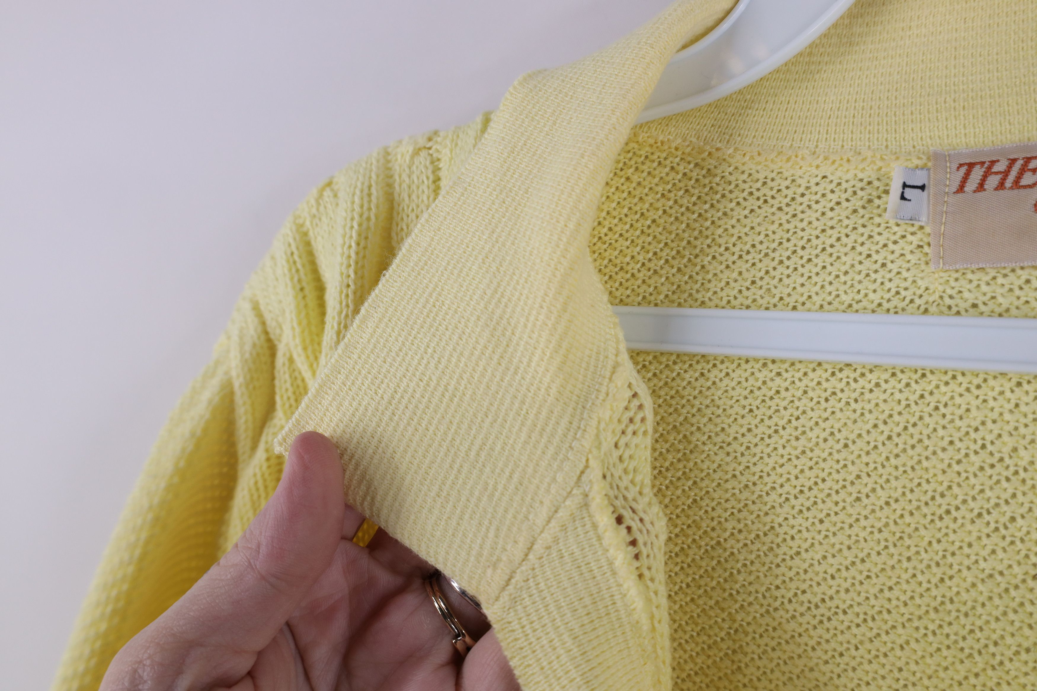 Vintage Vintage 70s Streetwear Short Sleeve Collared Sweater USA Size US L / EU 52-54 / 3 - 6 Thumbnail