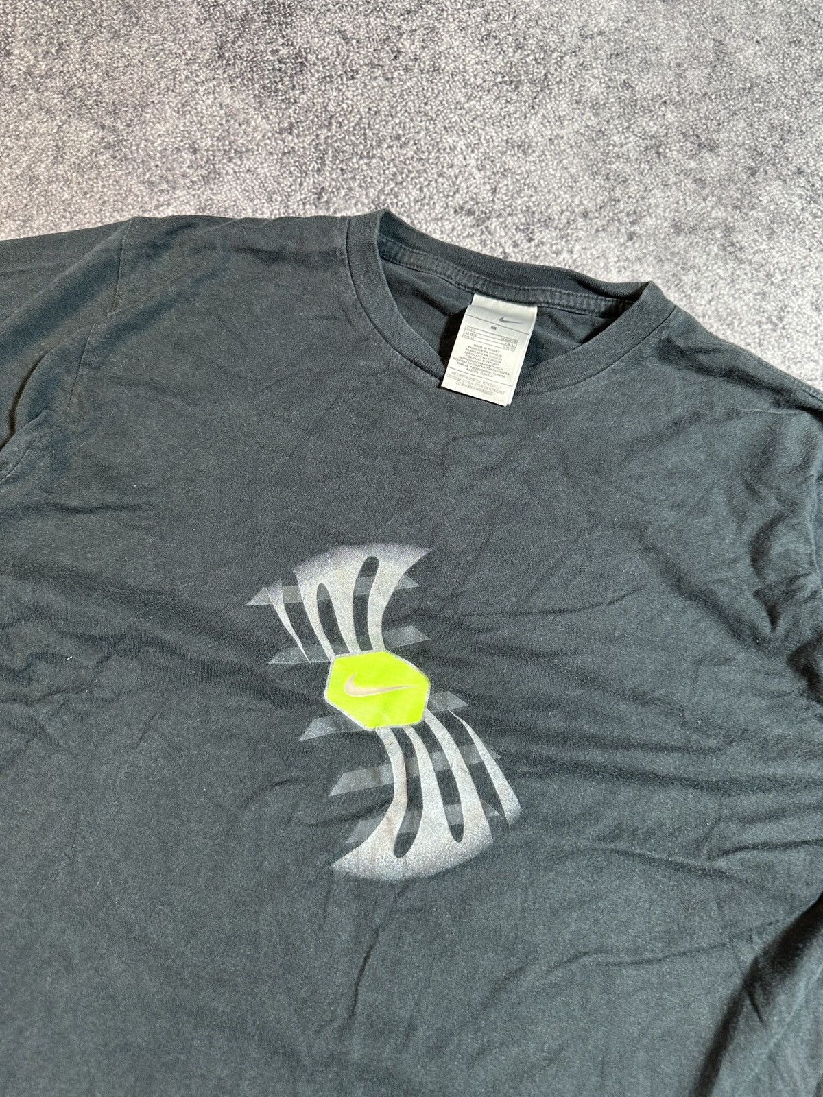 Nike × Vintage Y2K Vintage Nike TN Big Logo T-shirt Streetwear USA Rare M Size US M / EU 48-50 / 2 - 2 Thumbnail