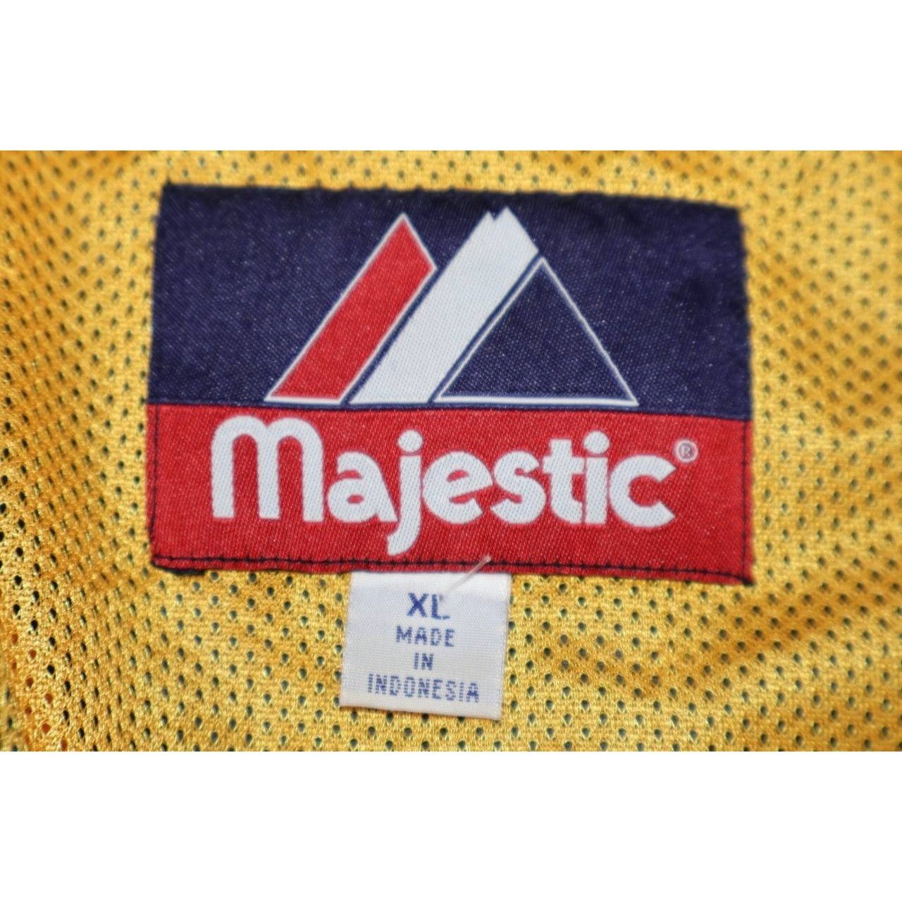 Majestic Michigan Wolverines Majestic 1/4 Zip Pullover Sweatshirt Size US XL / EU 56 / 4 - 2 Thumbnail