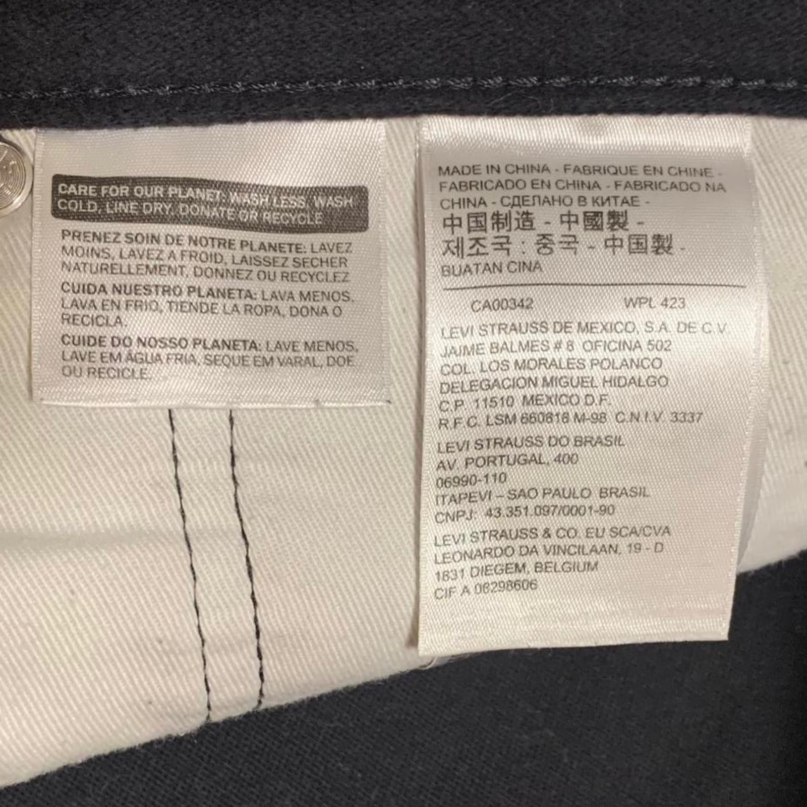 Other Levi's 511 Black Men's Jeans W38 L32 Size US 38 / EU 54 - 5 Thumbnail