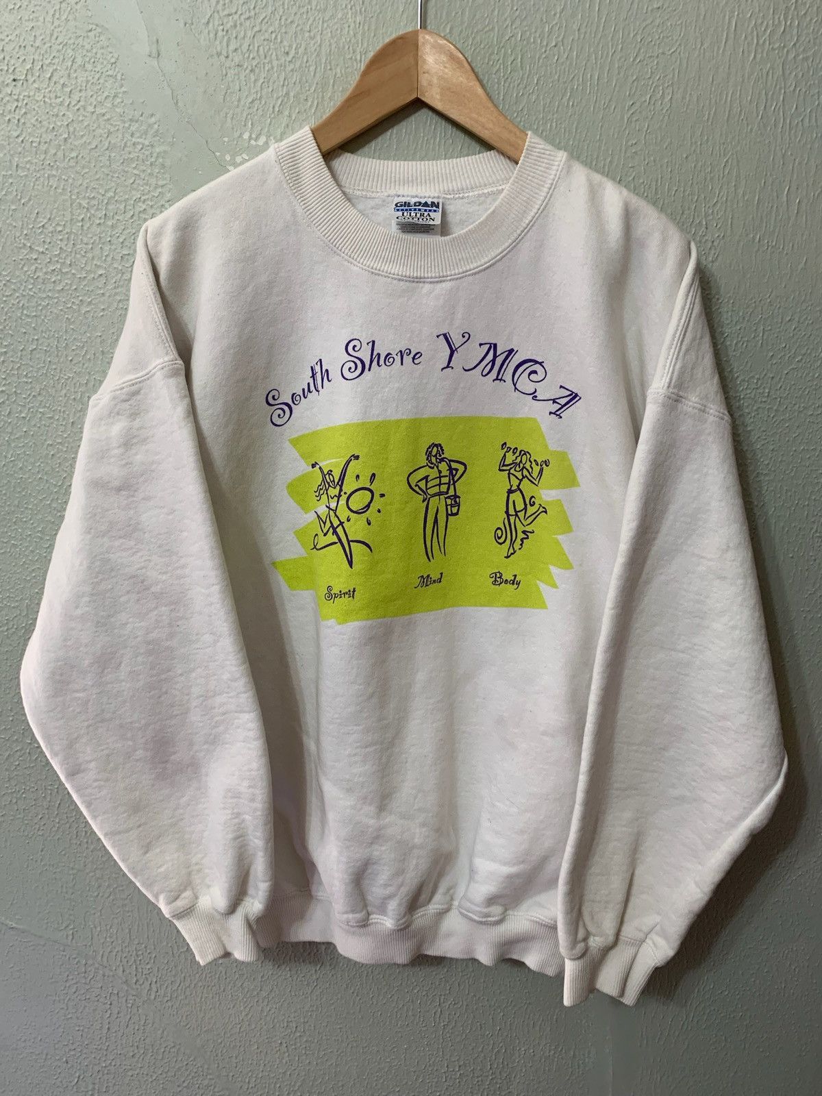 Vintage Vintage Crewneck 1990s South Shore YMCA Crewneck Size US XL / EU 56 / 4 - 1 Thumbnail