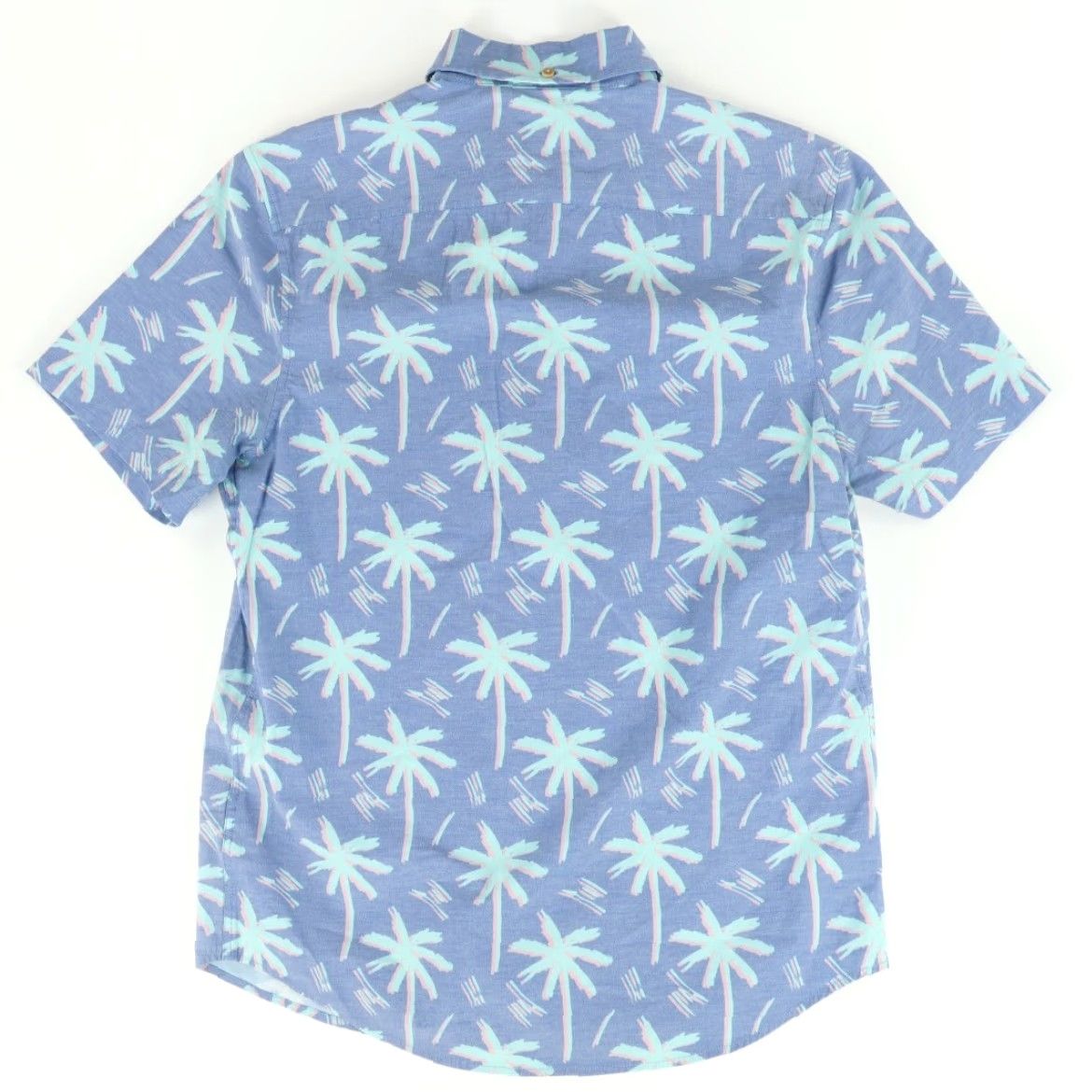 Chubbies Chubbies Polo Shirt The Nutter Palm All Over Print Blue Men's S Shirt Size US S / EU 44-46 / 1 - 4 Thumbnail