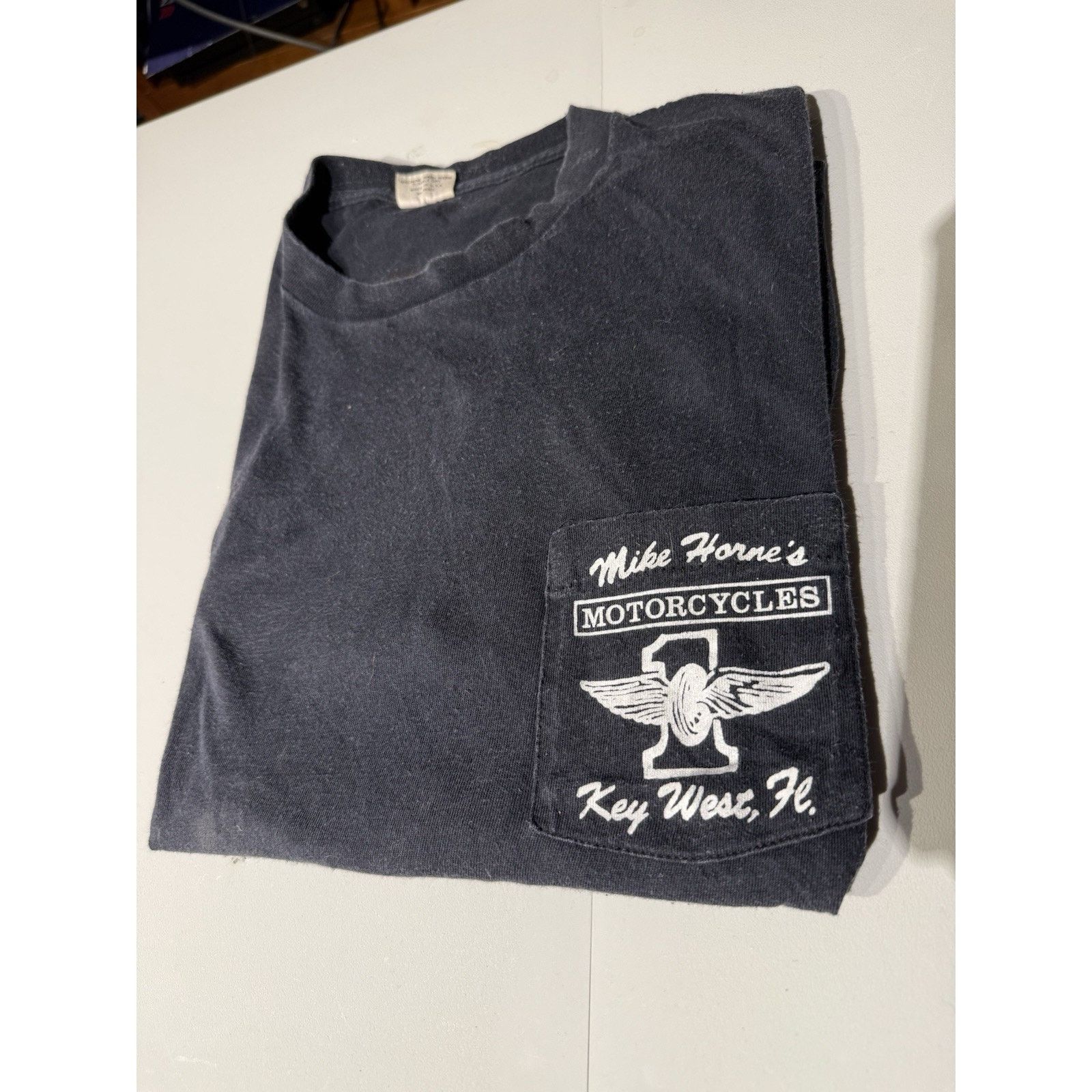 Harley Davidson Vintage 70s / 80s Harley Davidson 1 Eagle 3d Emblem Style Size US M / EU 48-50 / 2 - 2 Thumbnail