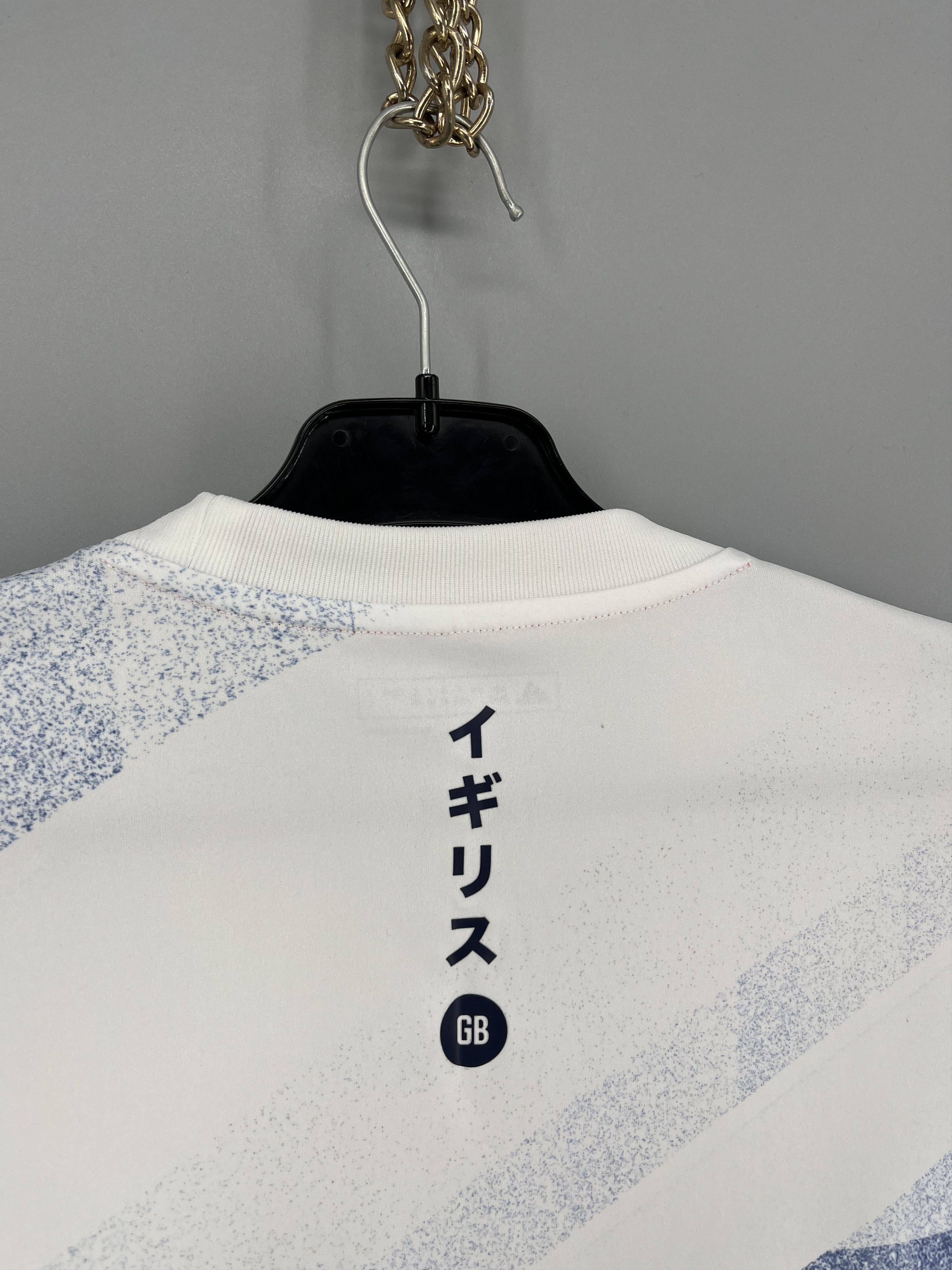 Adidas Adidas x Team GB White & Blue Stretch Long Sleeve Jersey Size US L / EU 52-54 / 3 - 13 Thumbnail
