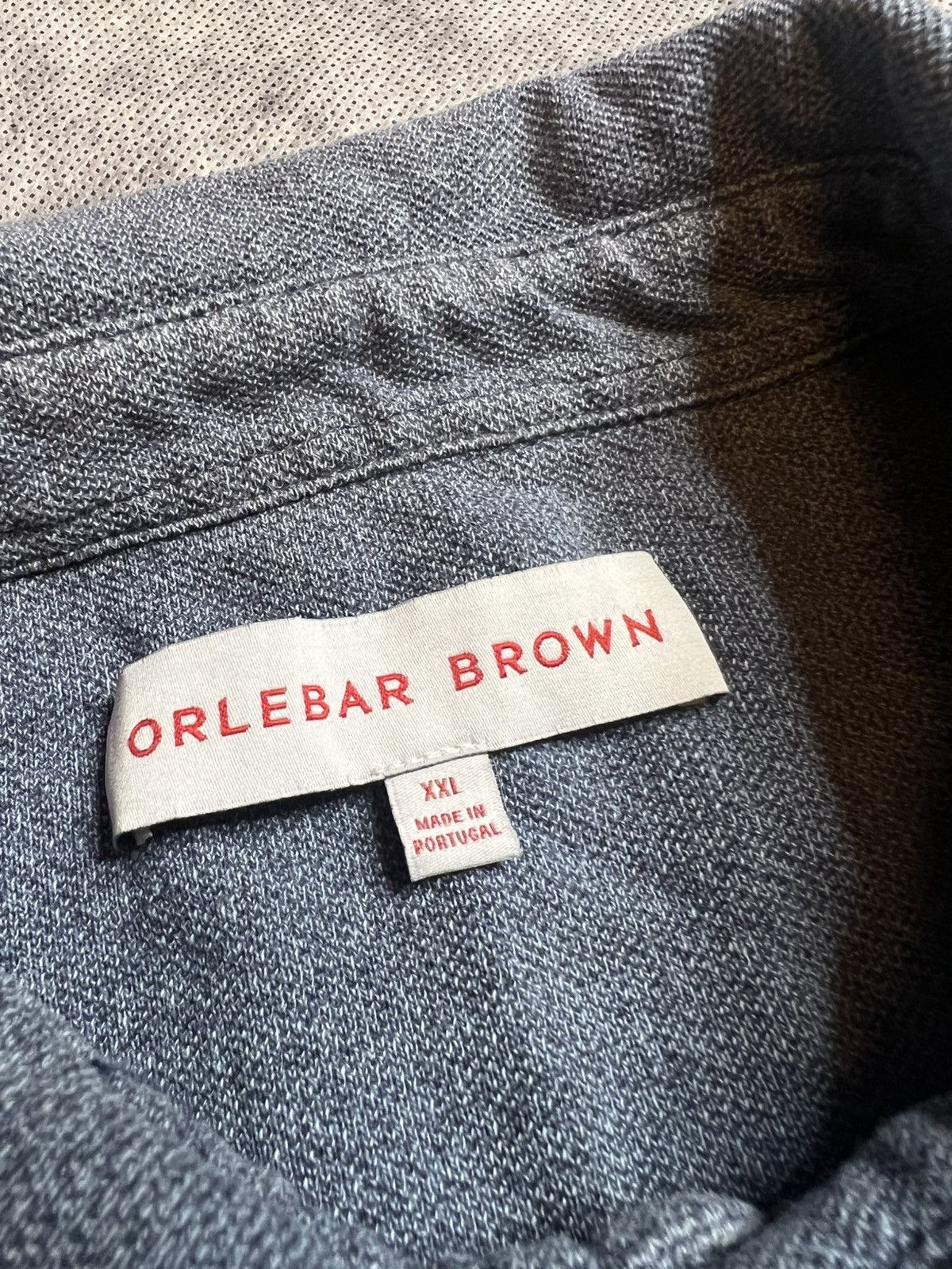 Orlebar Brown Orlebar Brown Luxury Polo Longsleeve Size US XXL / EU 58 / 5 - 6 Thumbnail