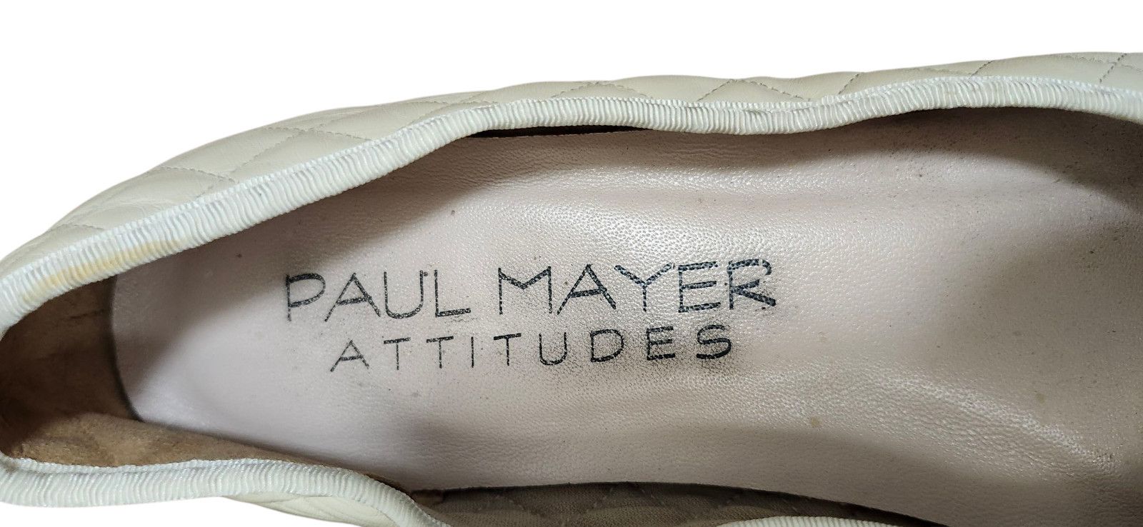 Other PAUL MAYER (ATTITUDES)-BLACK/BONE BALLET FLATS SIZE 8 B Size US 8 / IT 38 - 9 Thumbnail