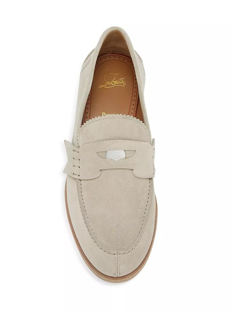 Christian Louboutin os11x0125 Crosta Loafers in Beige Size US 11 / EU 44 - 5 Thumbnail