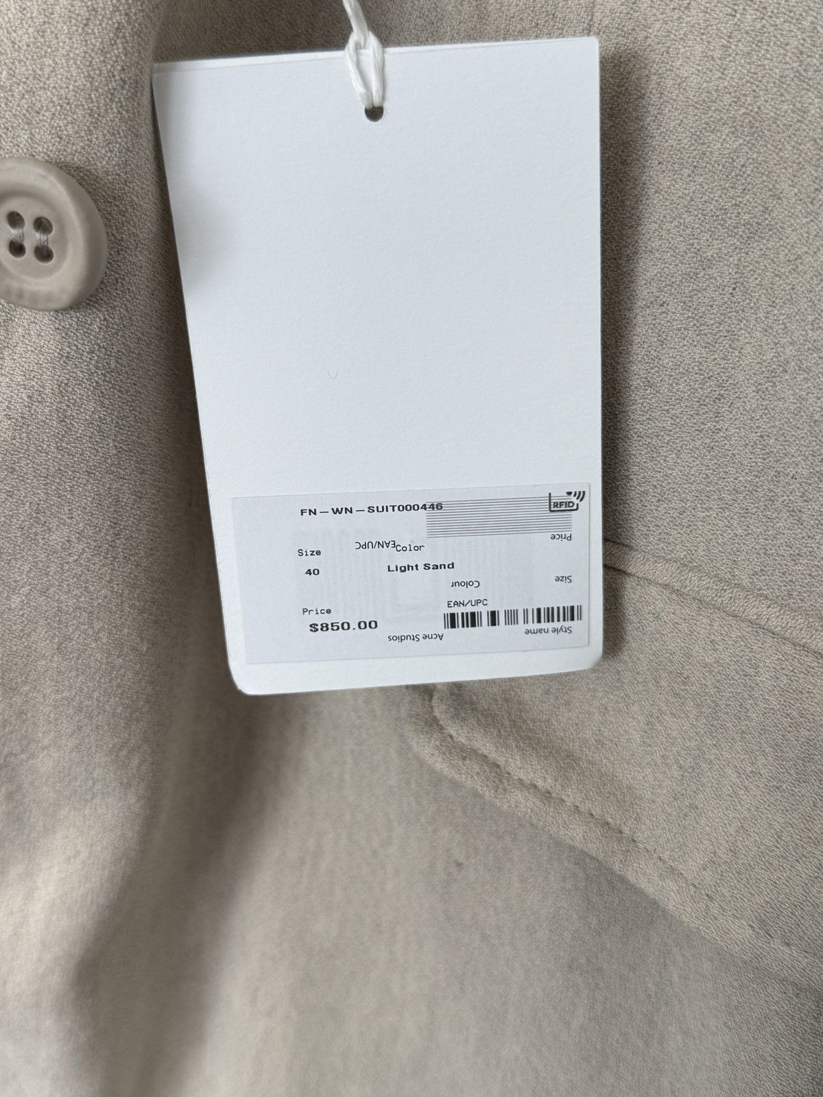 Acne Studios Acne Studio blazer Size 52R - 4 Thumbnail