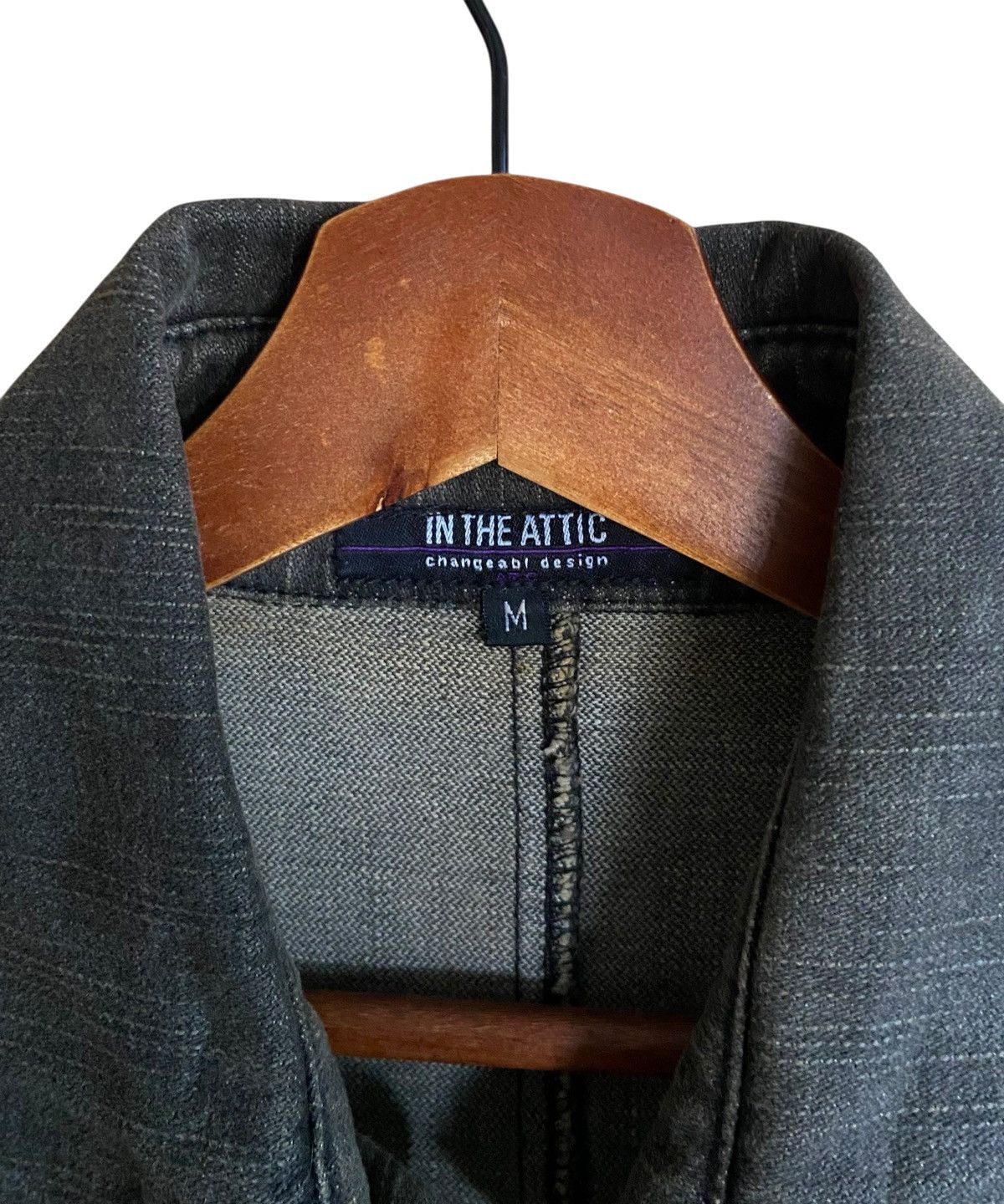 In The Attic Very Rare Vintage In The Attic Tactical Denim Shirt 1990s Size US M / EU 48-50 / 2 - 9 Thumbnail