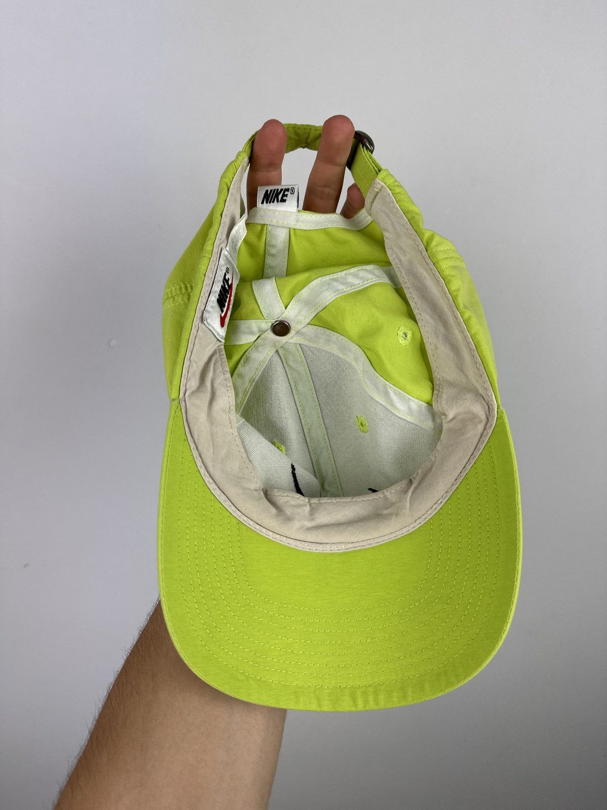 Nike × Vintage Vintage 90’s Nike Swoosh Y2K Cap Size ONE SIZE - 6 Thumbnail
