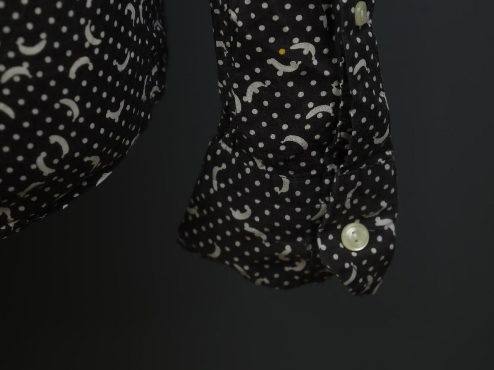 Eton Eton Multi Polka Dot Cotton Collared Dress Shirt Size S Size 36R - 10 Thumbnail