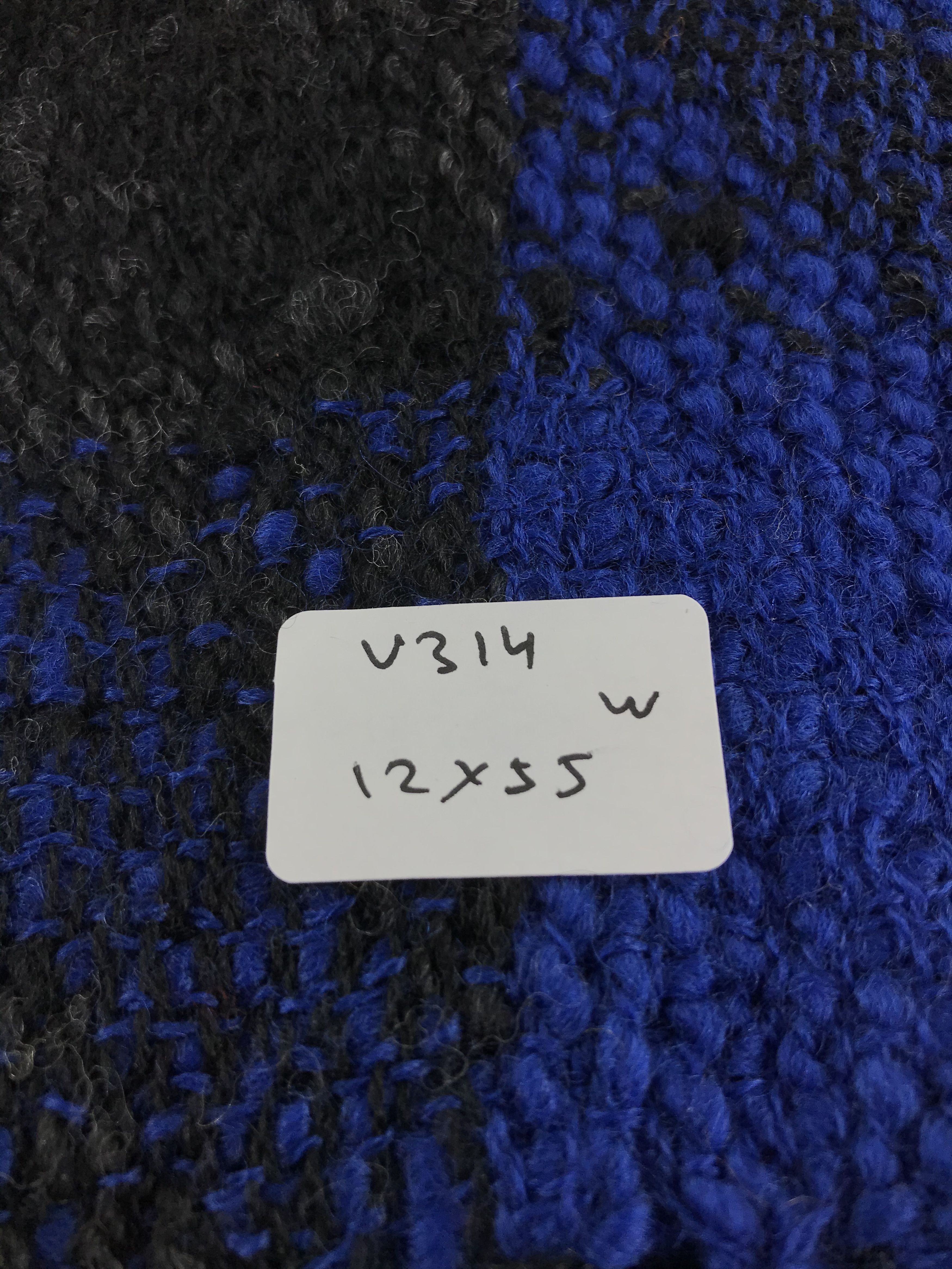 Junko Shimada Junko Shimada Houndstooth Wool Scarf Muffler V314 Size ONE SIZE - 7 Thumbnail