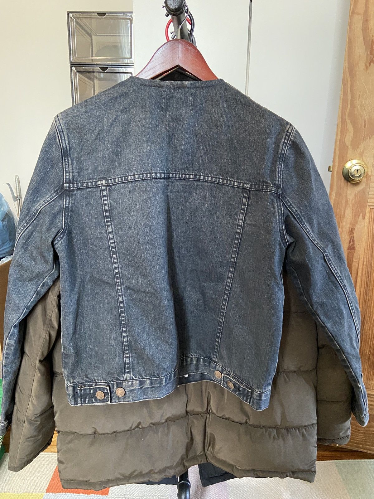 Cheap Monday Cheap Monday Jean Jacket Gray mens Large- collar tailored Size US L / EU 52-54 / 3 - 2 Thumbnail