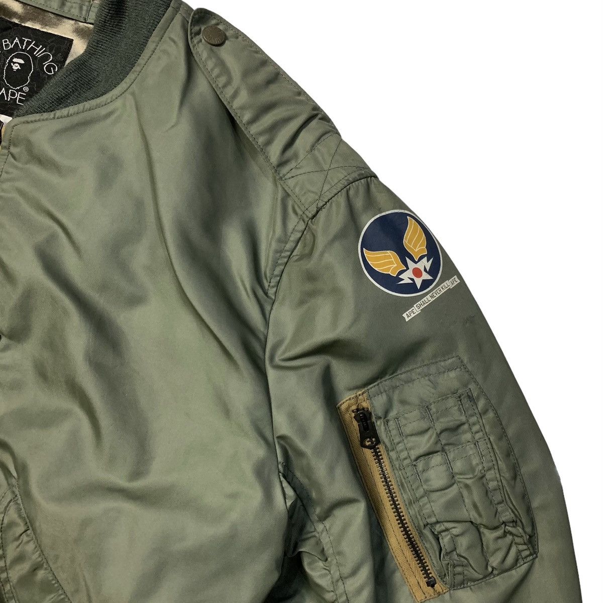 Bape Bape x Real McCoy’s L2B Bomber Jacket Size US L / EU 52-54 / 3 - 5 Thumbnail